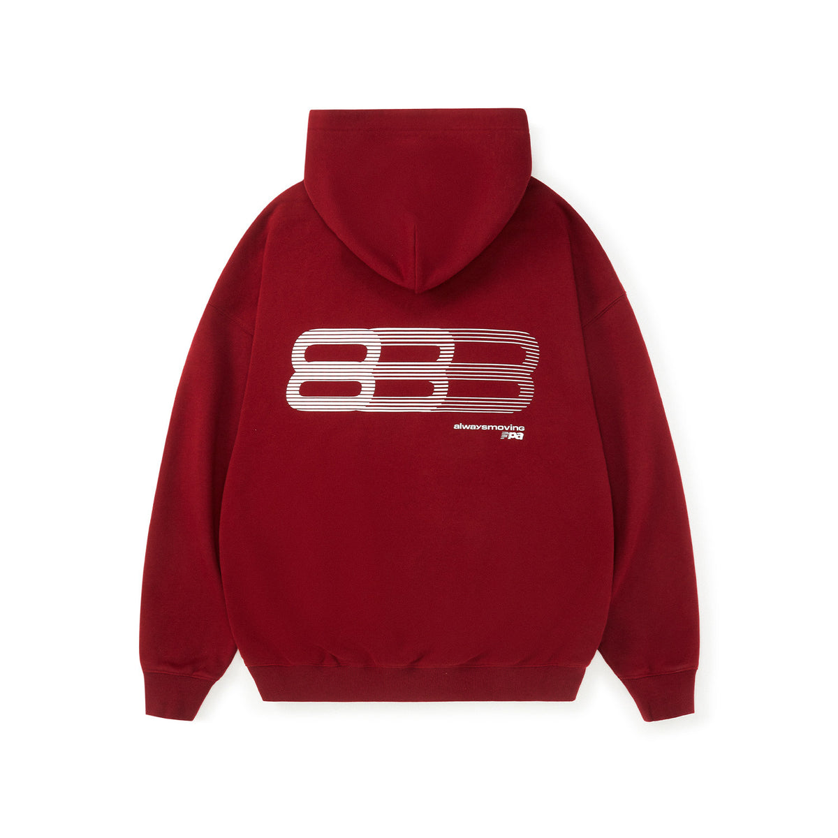 FPA Gradient Track Graphic Hoodie - Spring Casual Loose Fit Heavyweight Couple Style Streetwear Hooded Sweatshirt