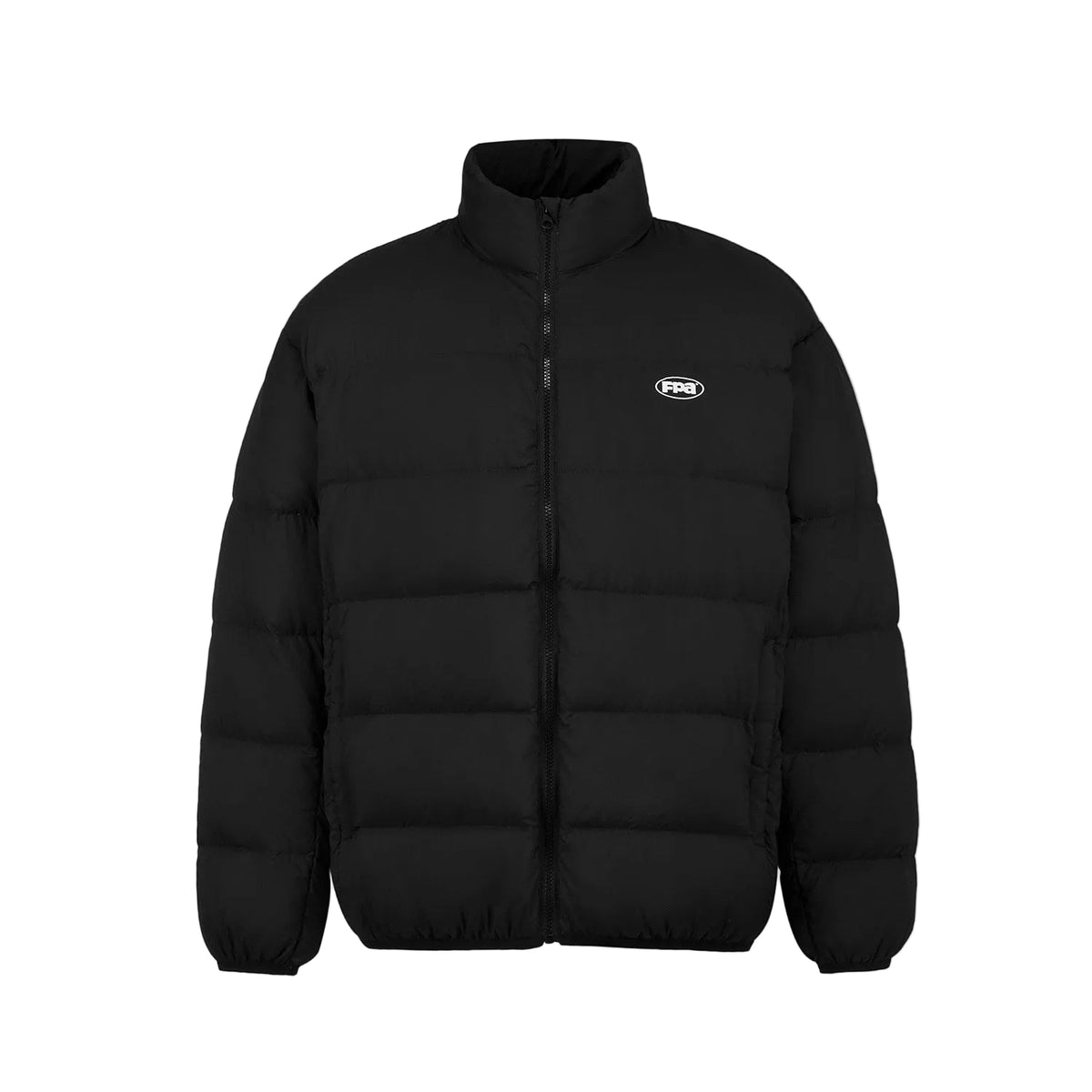 FPA Lightweight 90% White Duck Down Puffer Jacket for Couples - Black, Autumn/Winter