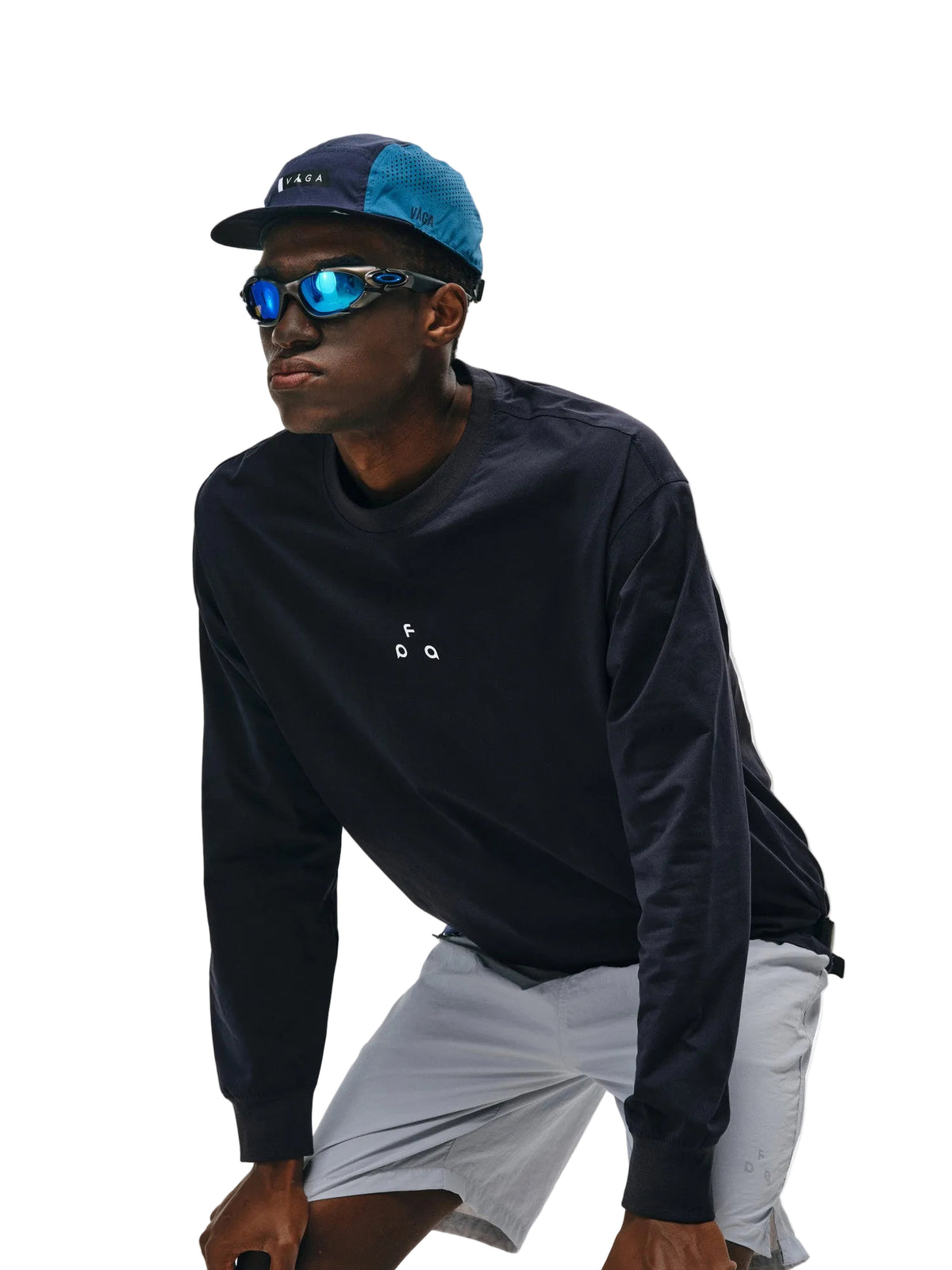 FPA7A Antibacterial and Dust Mite Resistant Long Sleeve Sports Tee, Autumn Casual Basic Crew Neck Outdoor Couple T-Shirt for Men
