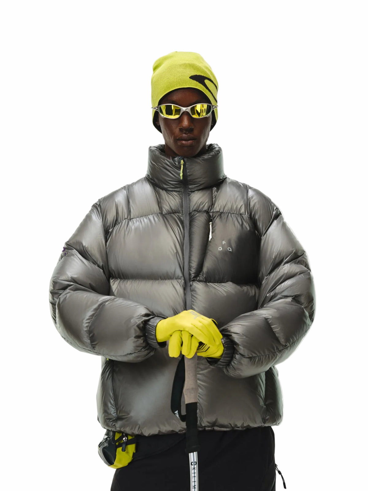 FPA 800FP 95% White Duck Down Contrast Pocket Stand Collar Down Jacket Winter Warm Couple Style