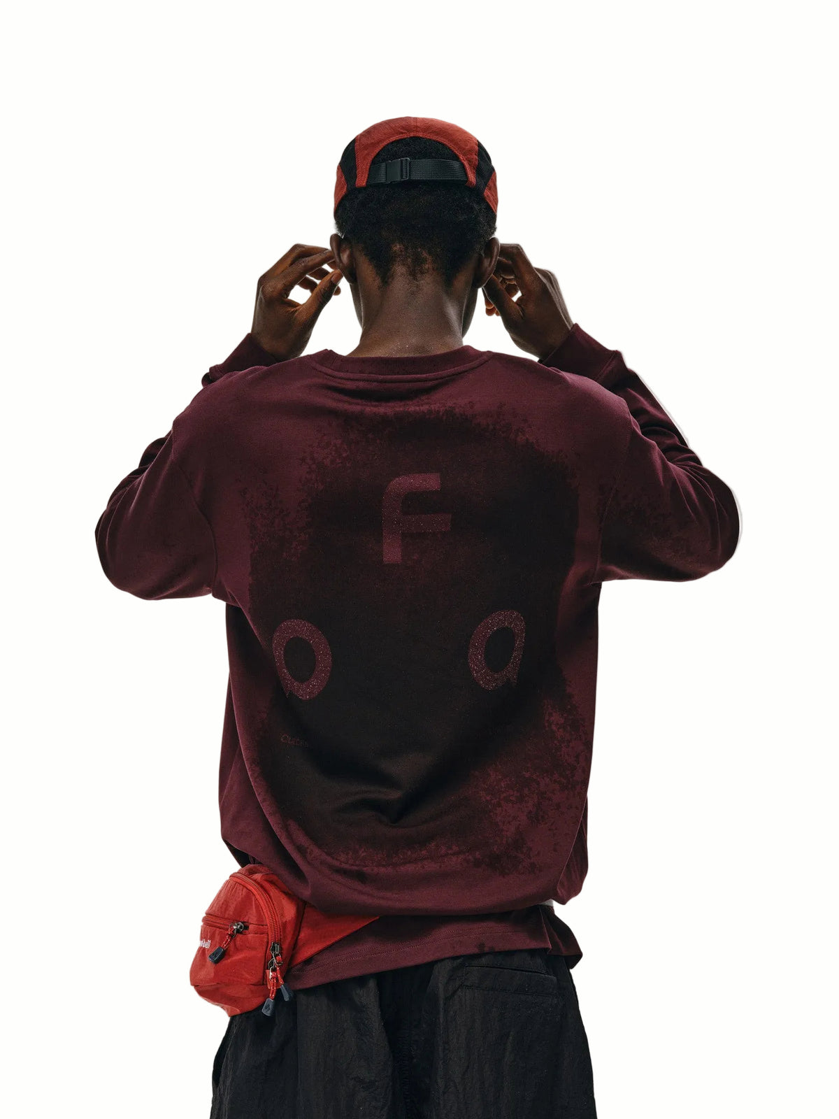 FPA Water-Activated Smart Moisture-Wicking Long-Sleeve Tee – Chinese Streetwear, Outdoor Round Neck, Relaxed Fit