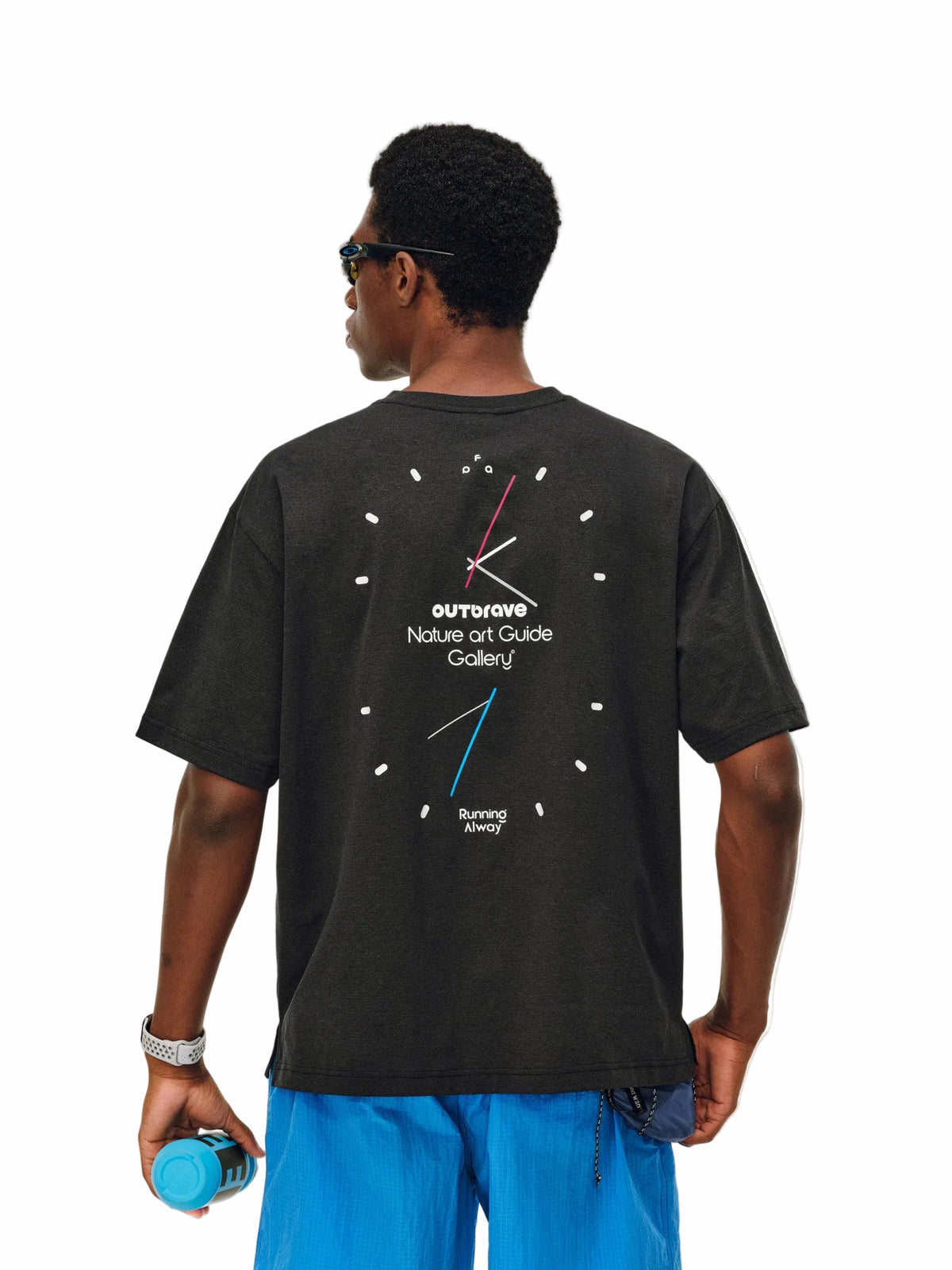 FPA 7A Antibacterial Cool-Touch Quick-Dry Sports Short Sleeve T-Shirt for Men and Women, Outdoor Summer Casual Couple Style