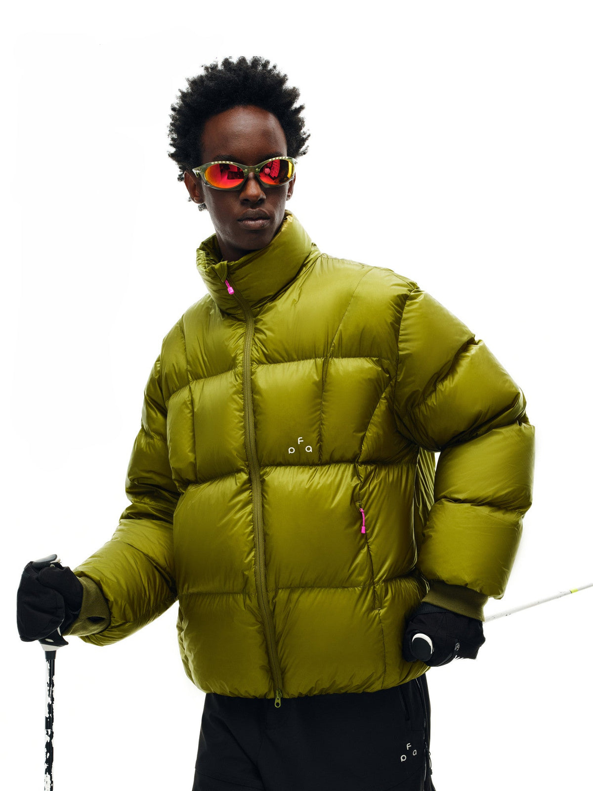FPA 800FP 95% White Duck Down Outdoor Aurora Stand Collar Down Jacket - Winter Thick Warm Couple Down Coat