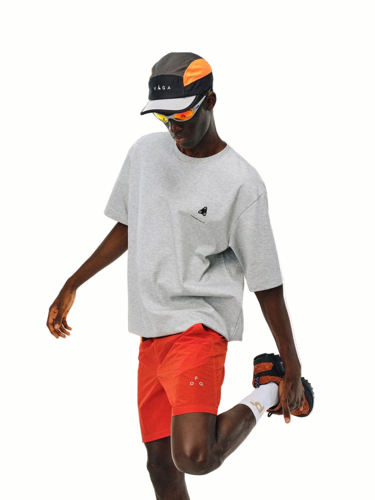 FPA Quick-Dry Cooling Antibacterial Anti-Mite Sports Short Sleeve T-Shirt - Chinese Street Style Basic Minimalist Summer Couple Tee