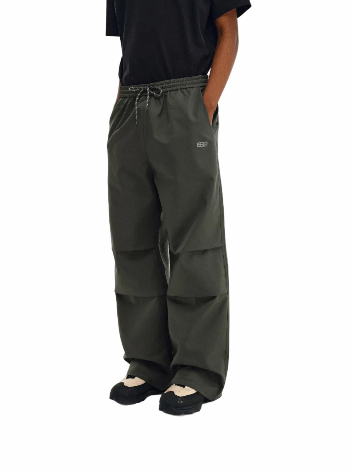 FPA Water-Repellent Straight-Leg Printed Parachute Pants, Chinese Streetwear Trend, Outdoor Sports, Autumn/Winter Loose Casual Trousers
