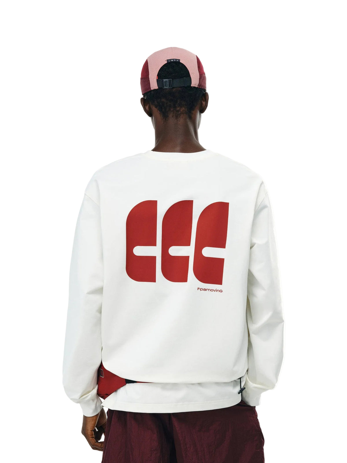 FPA5A Antibacterial Quick-Dry UPF50+ Long Sleeve T-Shirt - Chinese Street Style Loose Fit Round Neck Printed Couple Heavyweight Tee for Men