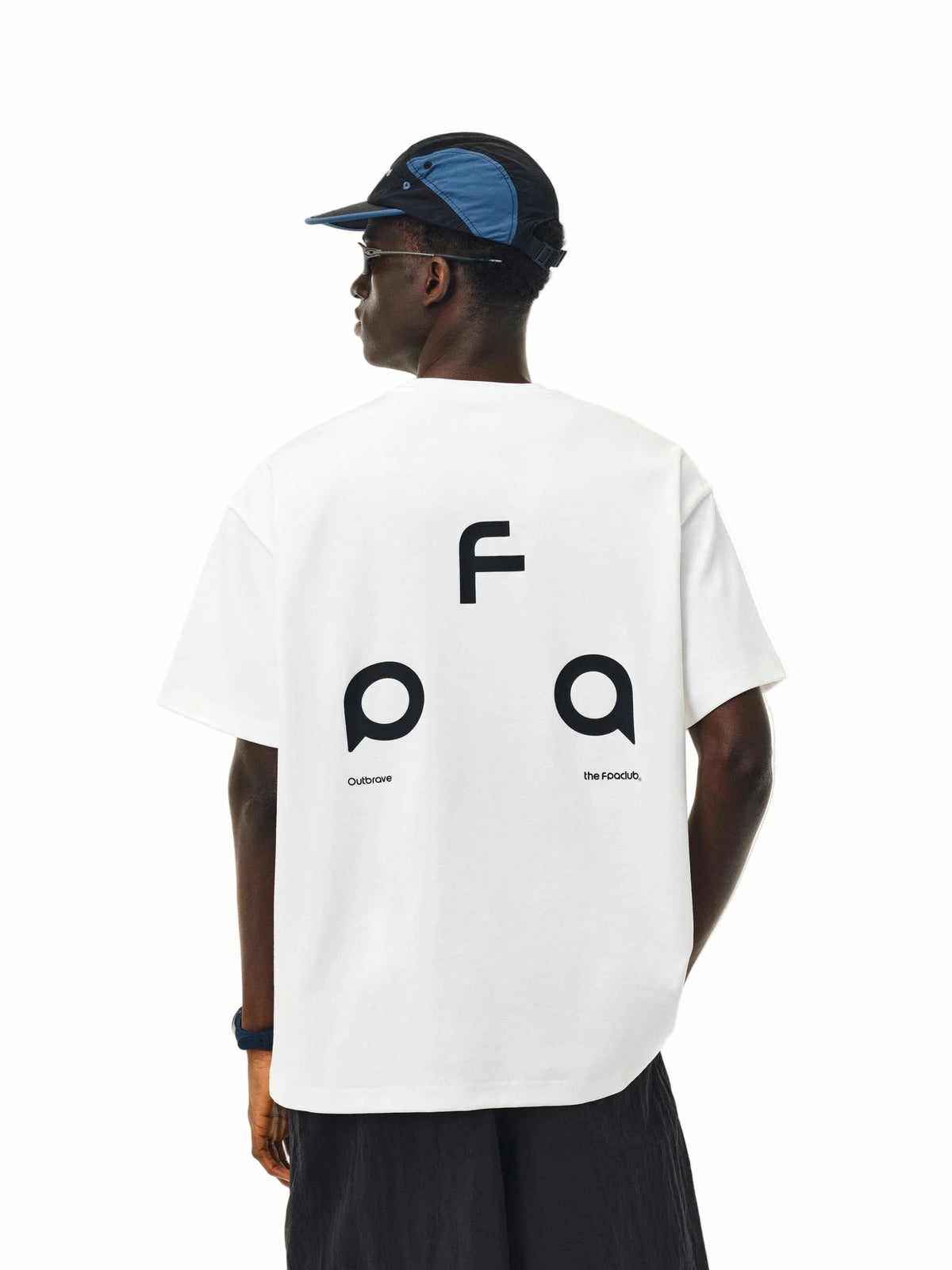 FPA Quick-Dry Cooling Ice-Feel Antibacterial Sports Short Sleeve T-Shirt, Chinese Streetwear Round Neck Loose Fit Basic Logo Summer Tee