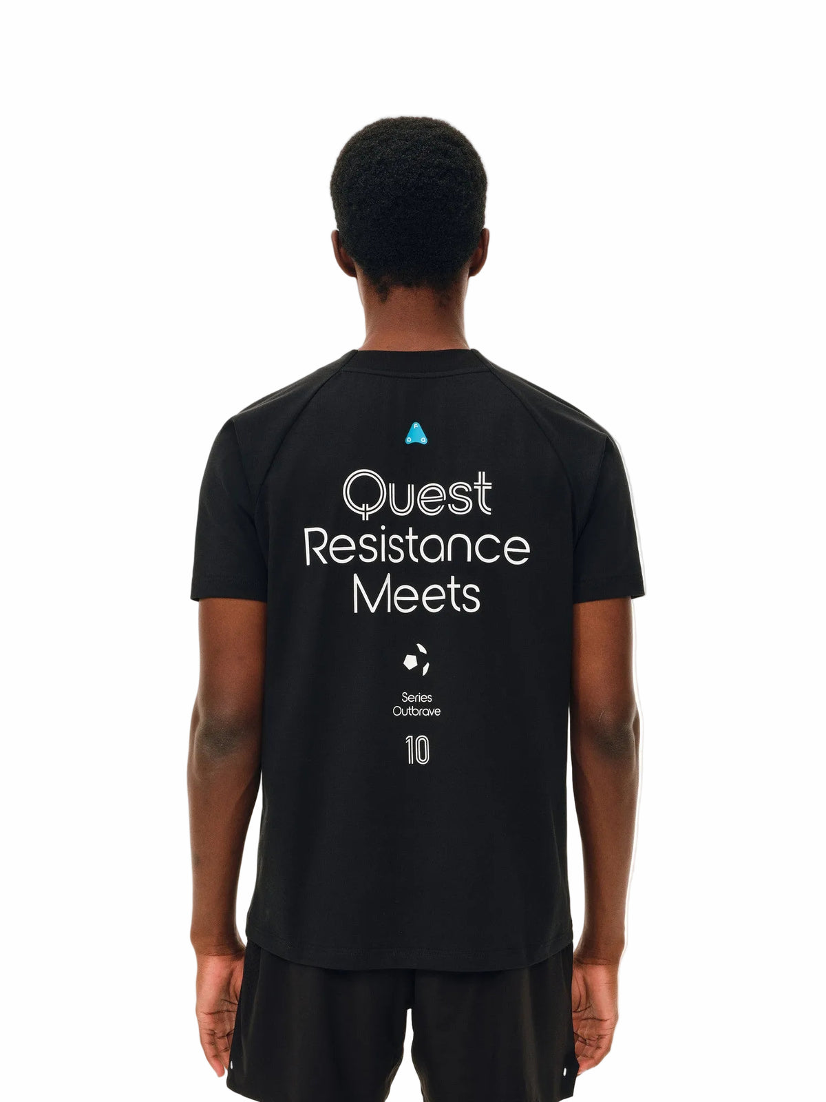 FPA COOLMAX Quick-Dry Soccer Slogan Basic Short-Sleeve T-Shirt for Men - Football Capsule Collection