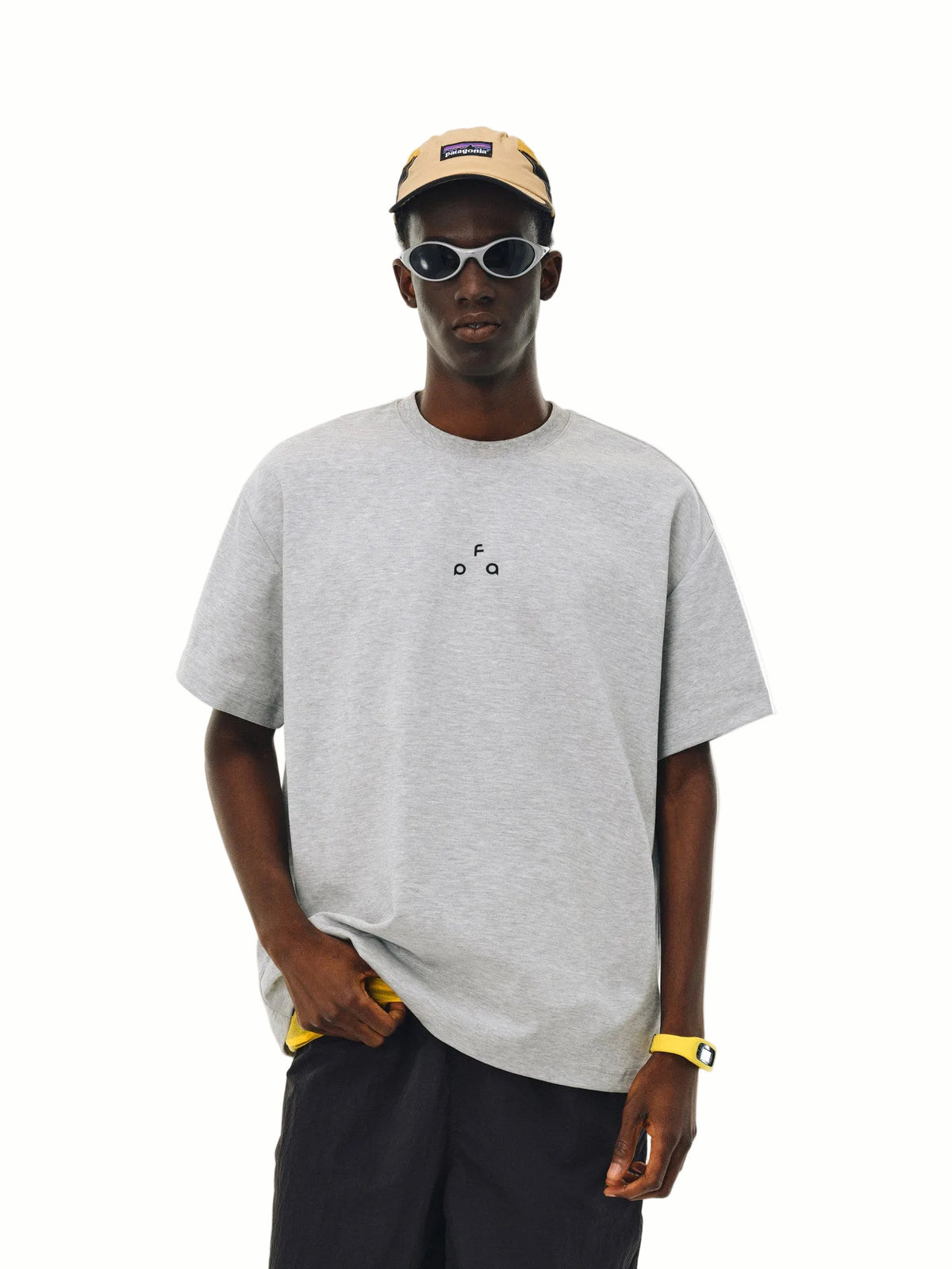 FPA Quick-Dry Antibacterial Mite-Resistant Cool-Touch Short Sleeve Basic Logo Casual Minimalist Summer Crew Neck Chinese Trend Couple T-Shirt