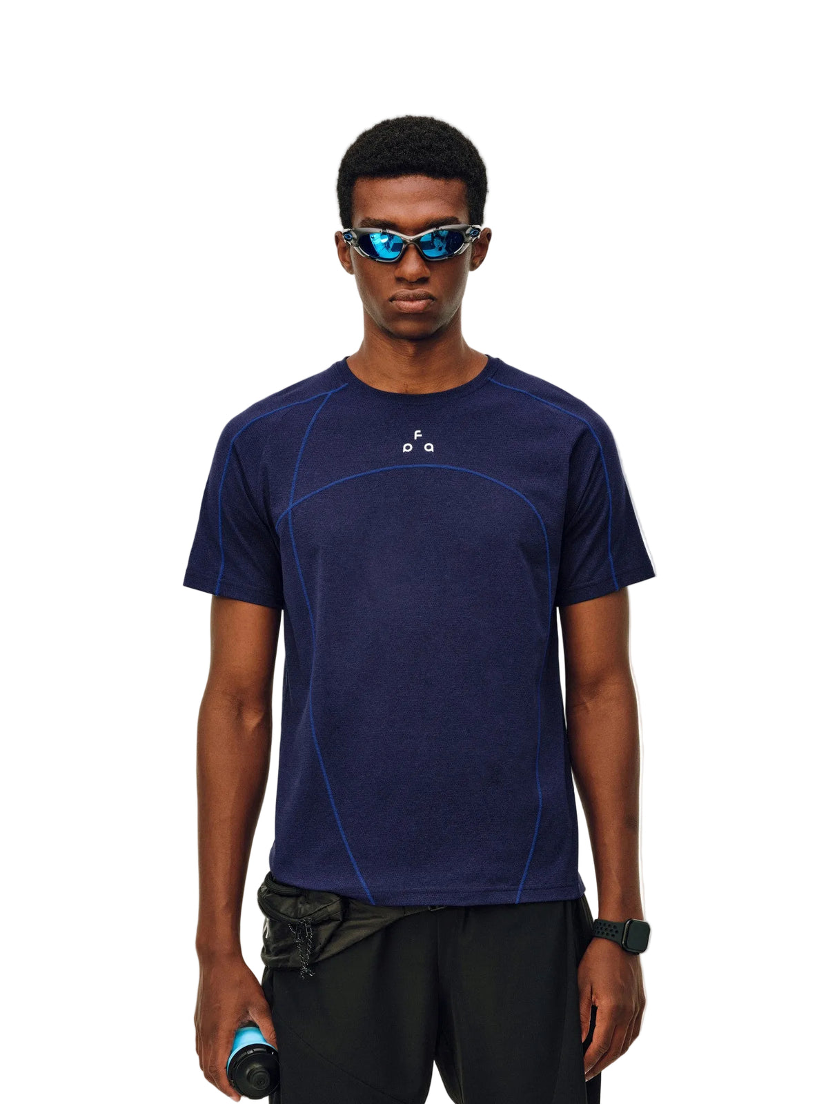 FPA A7 Antimicrobial Breathable Quick-Dry Hasso Thread Sports Fitness Short Sleeve Summer Cool Outdoor Running T-Shirt for Men