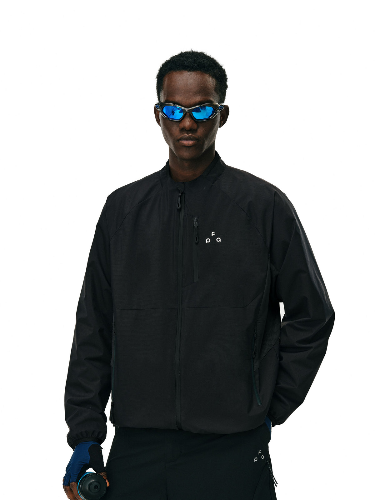 FPA Nylon 66 Waterproof Fleece Jacket Color-Block Outdoor Loose Thin Spring/Autumn Couple Coat