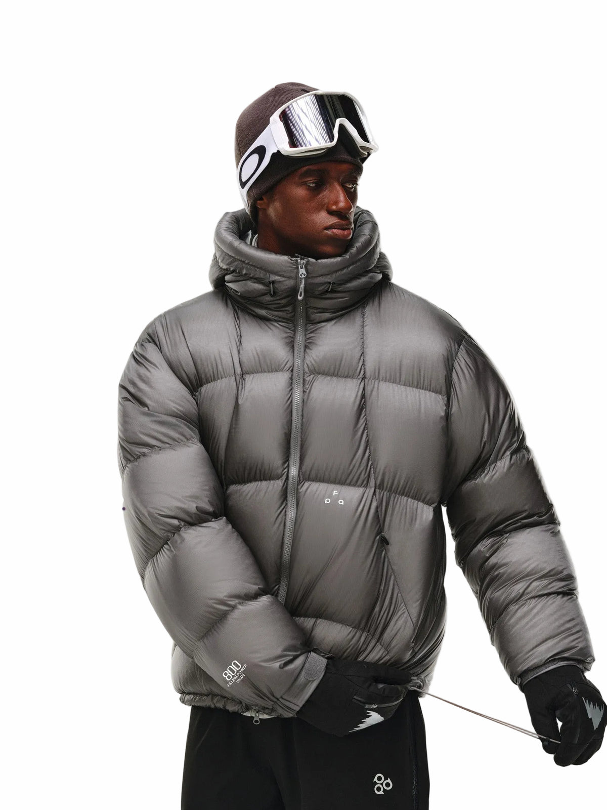 FPA 95% Down Hooded Down Jacket Winter 800FP Warm Outdoor Couple Premium Down Coat Men