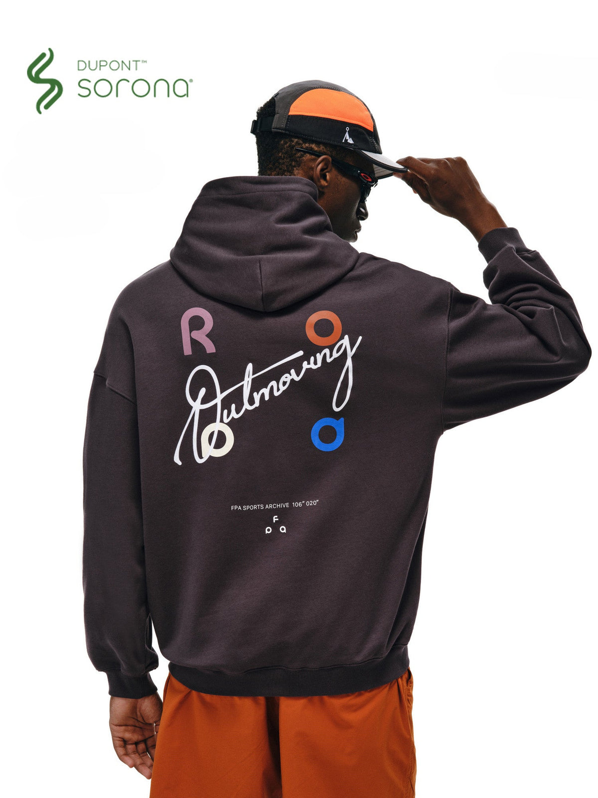 FPA Sorona Silk Weave Logo Hoodie