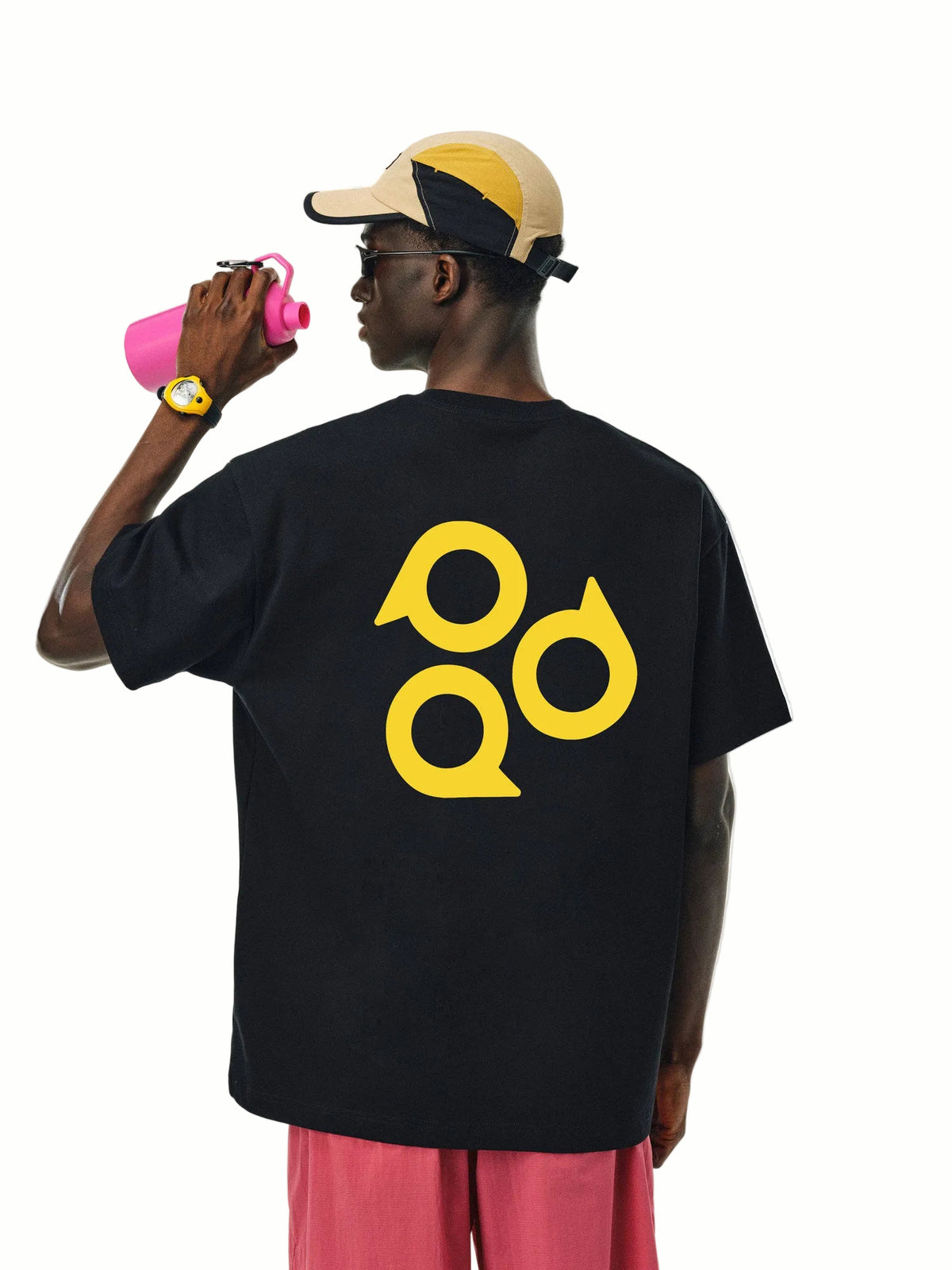 FPA Quick-Dry Cool-Touch 7A Antibacterial Sports Short-Sleeve T-Shirt Summer Couple Style Loose National Trend Basic Logo Tee
