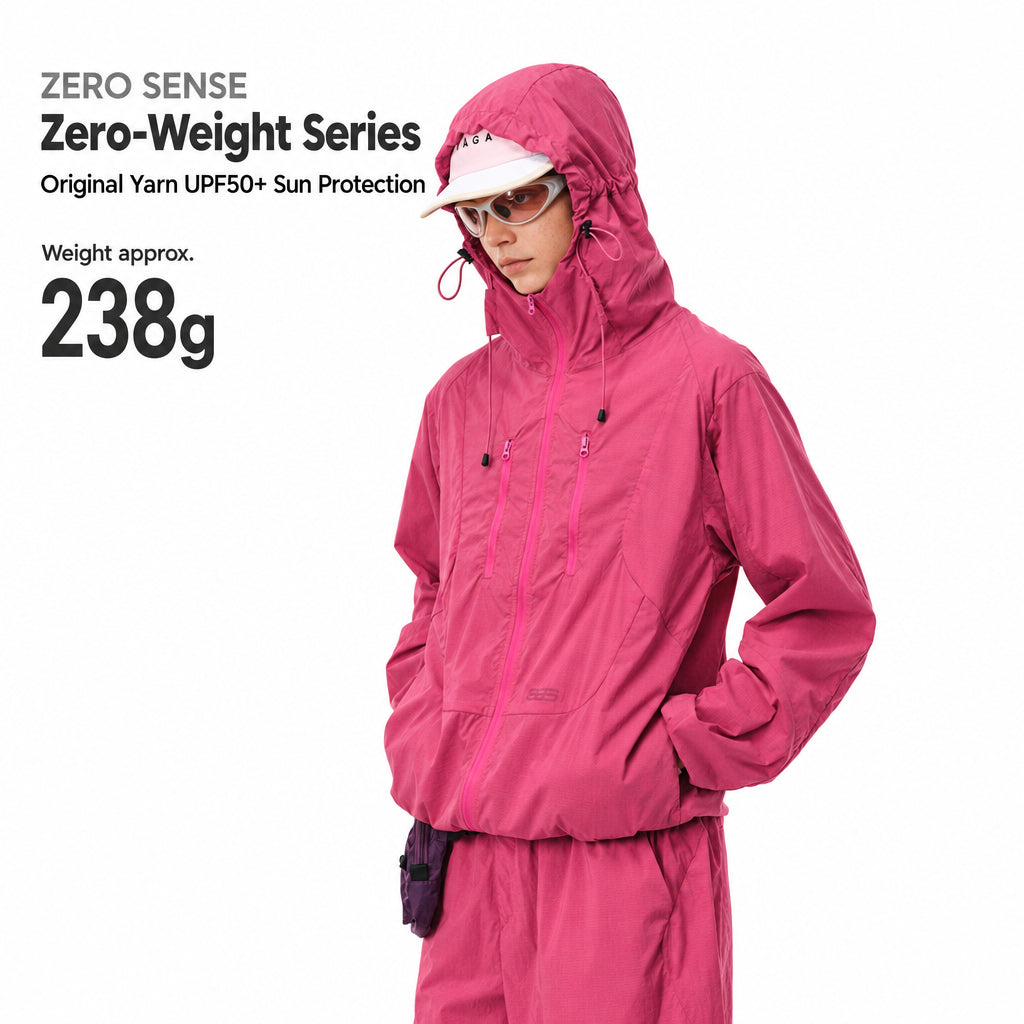 FPA Double-Zip Moisture-Wicking Sun Protection Jacket UPF50+ Outdoor Sports Couple Style