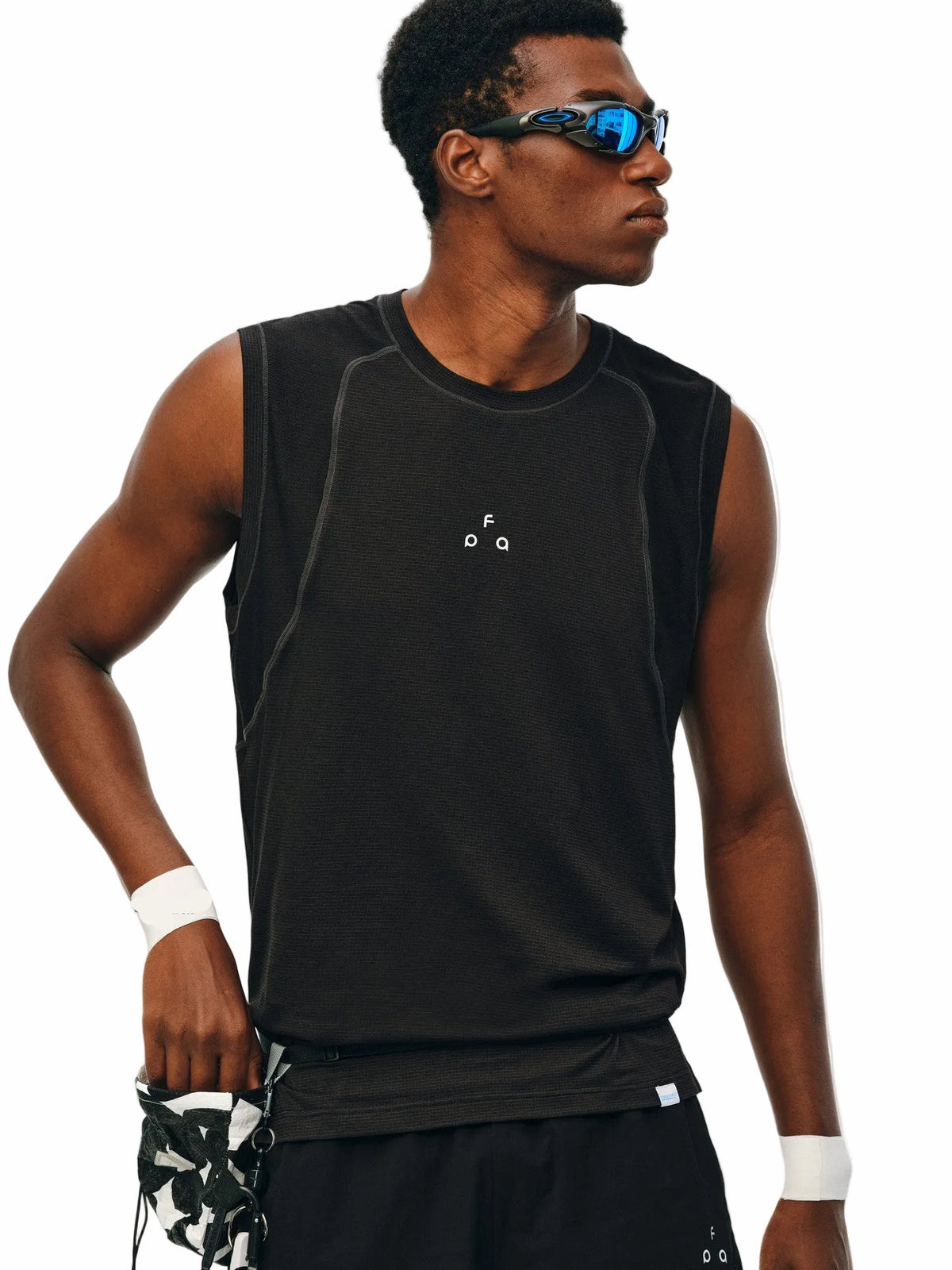 FPA COOLMAX Sports Paneled Vest - Summer Outdoor Breathable Cool Feel Fitness Sleeveless T-Shirt