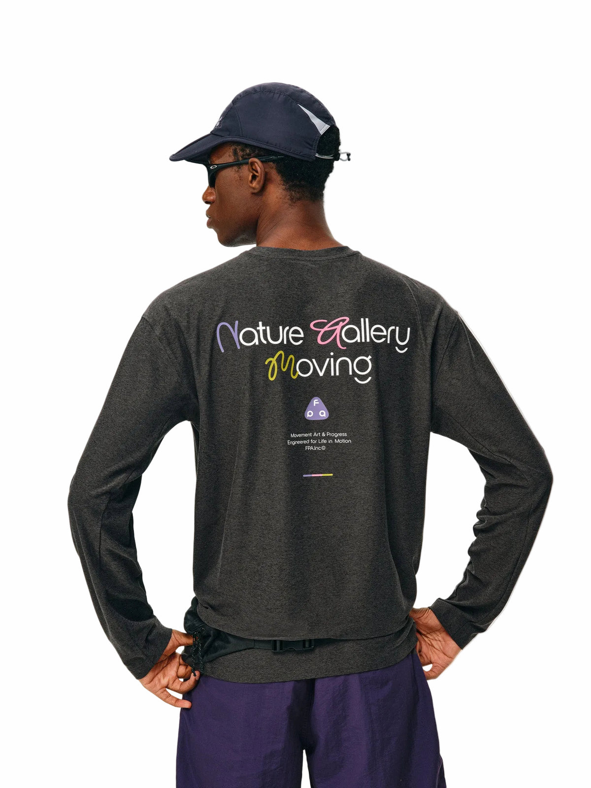 FPA 7A Antibacterial UPF50+ Sun Protection Dopamine Sports Long Sleeve T-Shirt for Outdoor Activities, Round Neck, Unisex, Autumn