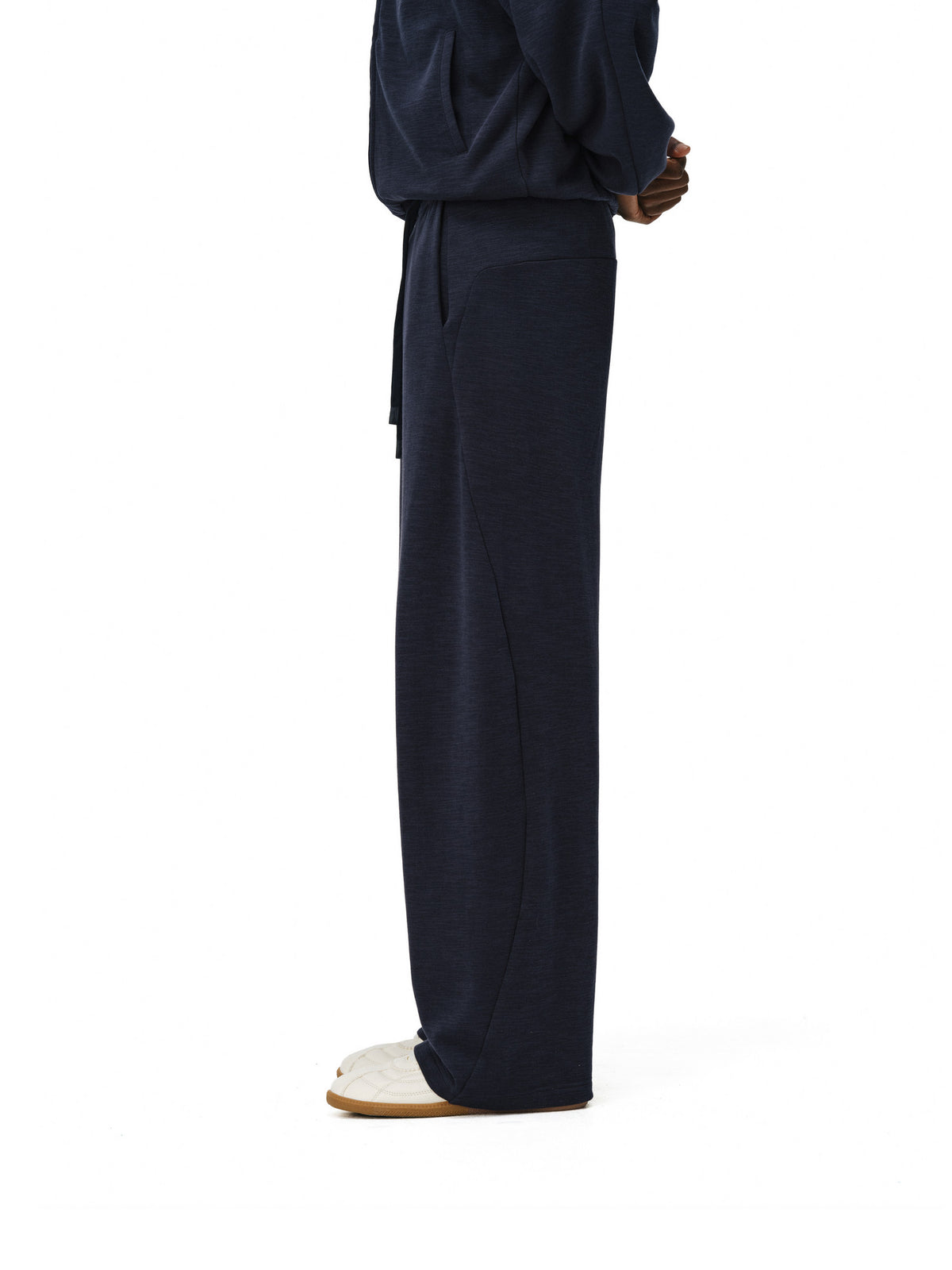 FPA Slub Cotton Terry Sweatpants – Moisture-Wicking, Relaxed Straight-Leg Casual Pants for Spring & Fall