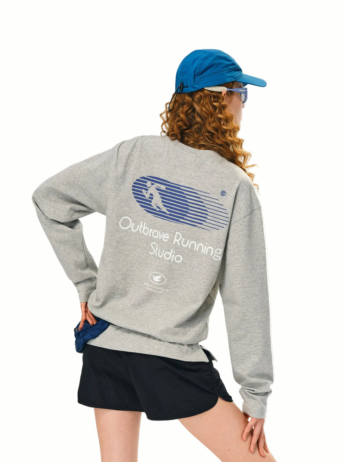 FPA Quick-Dry 7A Antibacterial Anti-Mite Sports Long Sleeve T-Shirt, Chinese Streetwear American Loose Round Neck Couple Outdoor Autumn T-Shirt