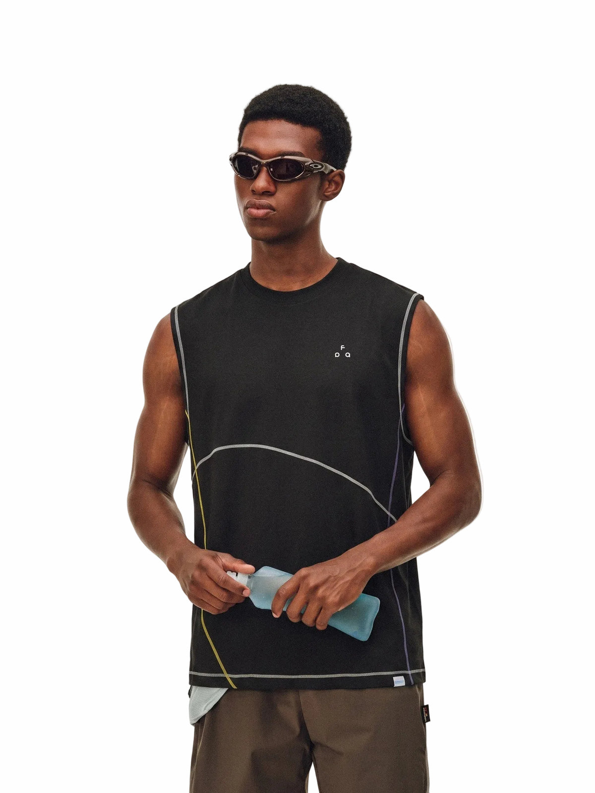 FPA Coolmax Color-Block Stitch Casual Vest 2026 New Summer Fitness Outdoor Hiking Sleeveless T-Shirt
