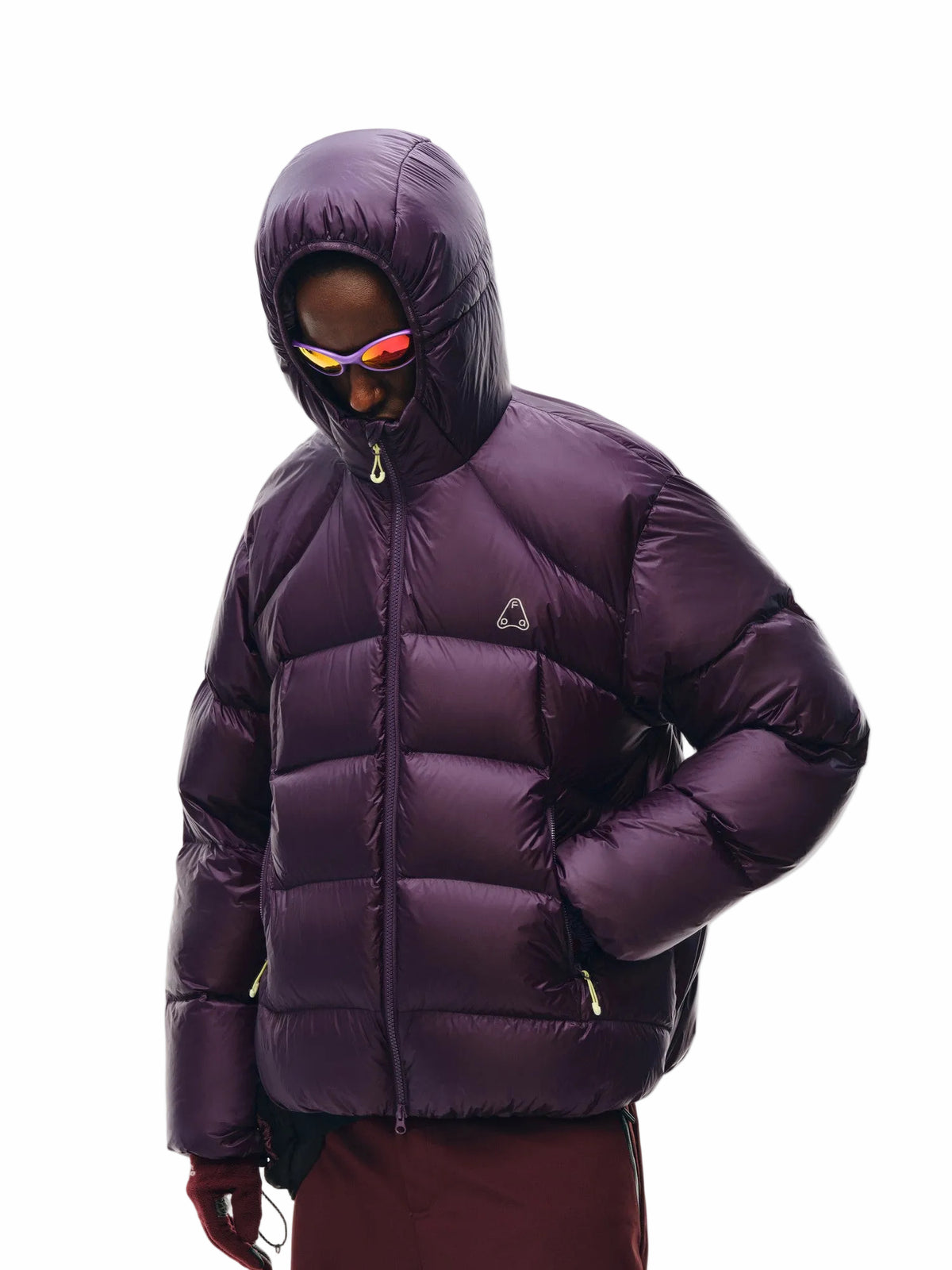 FPA 800FP 95% White Duck Down Puffer Hooded Down Jacket – Winter Warm Outdoor Sports Casual Down Coat for Men