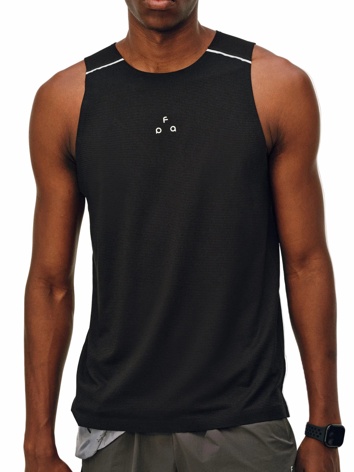 FPA COOLMAX Seam-Taped Sleeveless Vest for Men - Summer Sports Outdoor Fitness Running Tank Top