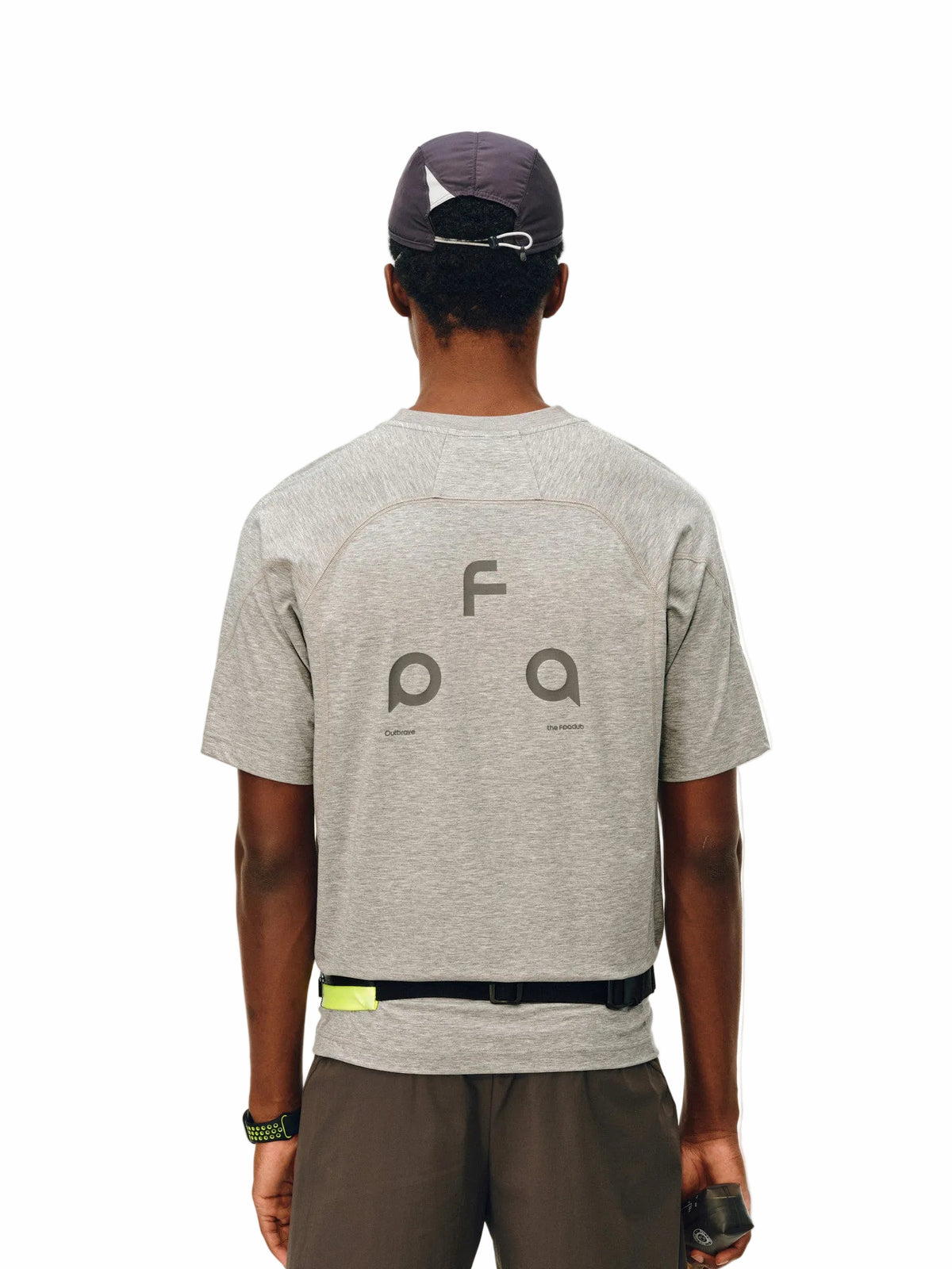 FPA Skin-Friendly Wrinkle-Resistant Cool Touch Sports Short Sleeve T-Shirt for Outdoor Fitness Summer Round Neck Couple Tee