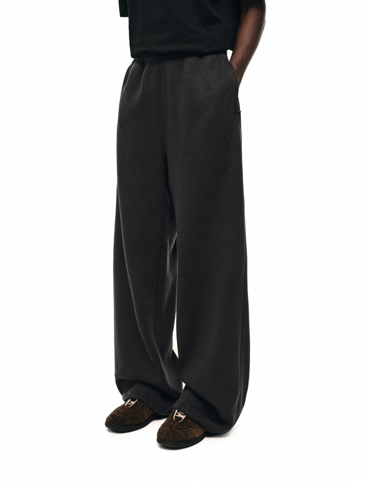 FPA Outdoor Fleece Heather Knit Athletic Pants 2026 New Fall Style Loose Straight Retro Casual Men's Pants