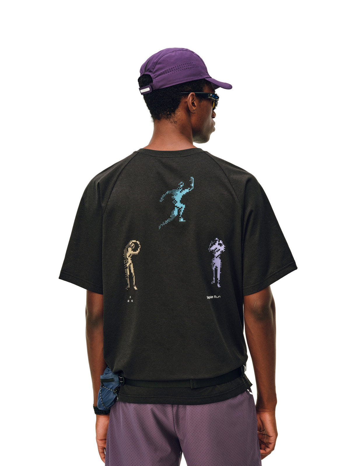 FPA A7 Antimicrobial Quick-Dry Sports Short Sleeve T-Shirt for Summer, Round Neck, Casual Print, Outdoor, Couple Style