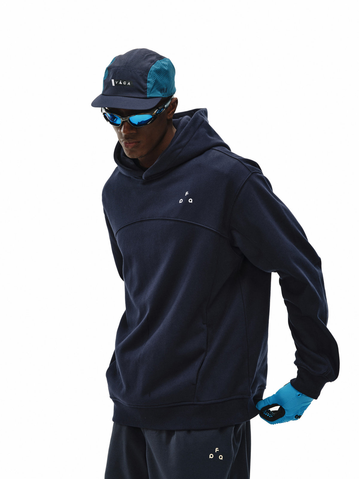 FPA Air Layer Structured Sports Running Printed Hoodie Spring Outdoor Heavyweight Basic Hoodie for Men and Women