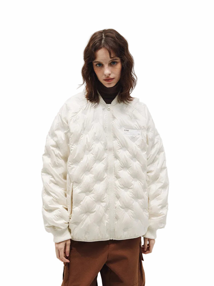FPA Lightweight 90% White Duck Down Baseball Jacket – Chinese Streetwear Portable Down Coat