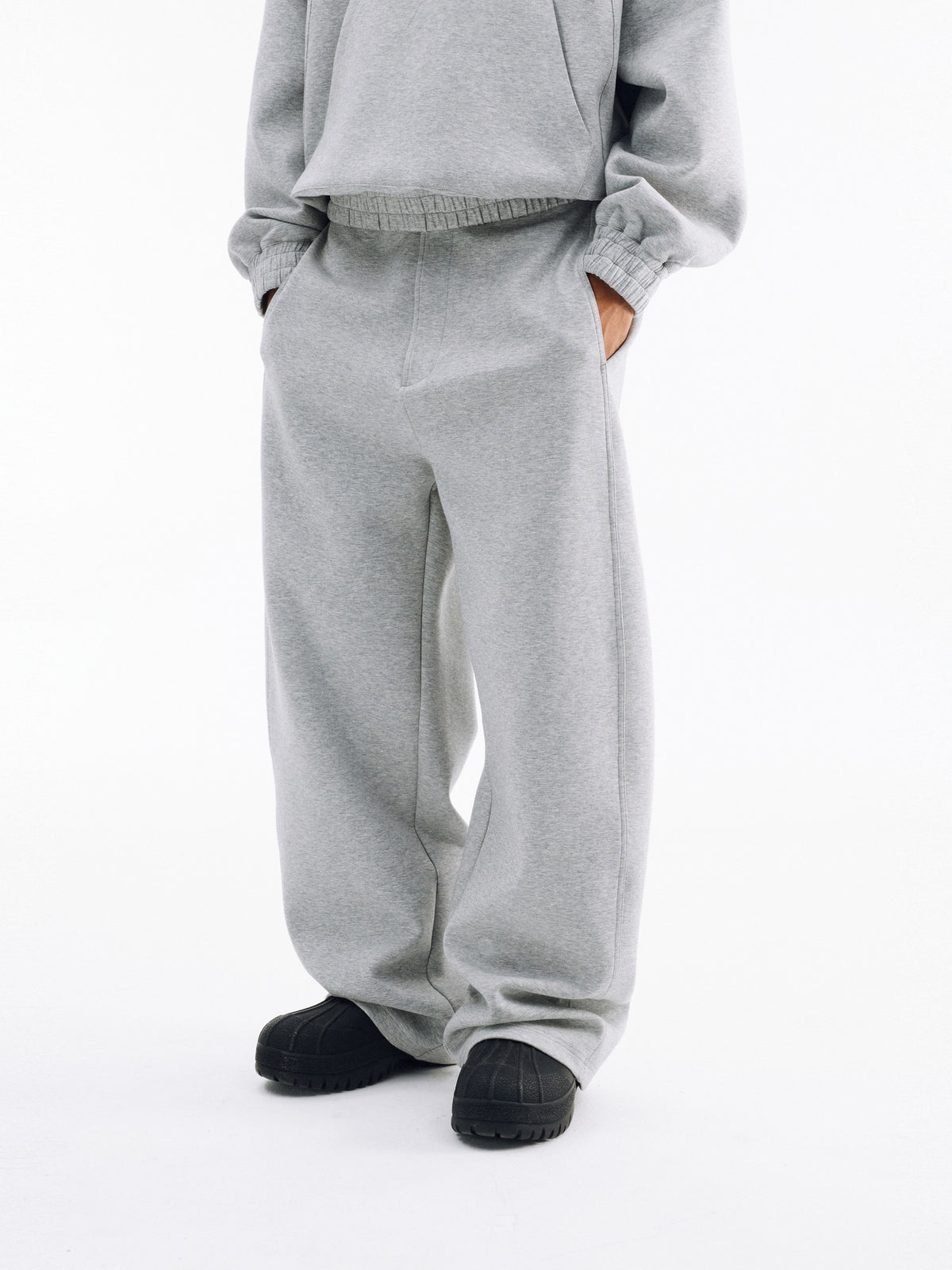 FPA Air Layer Curved Blade Style Casual Sweatpants – Chinese Streetwear Trend Design, Loose Fit, Versatile Spring/Autumn Long Pants