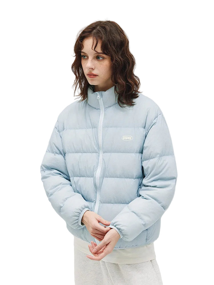 FPA Lightweight 90% White Duck Down Puffer Jacket for Couples - Black, Autumn/Winter
