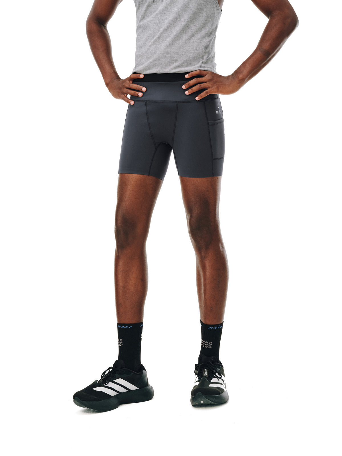 FPA Outdoor Sports Shaping Shark Pants Summer Fitness Running High-End Shorts 3/4 Length Men