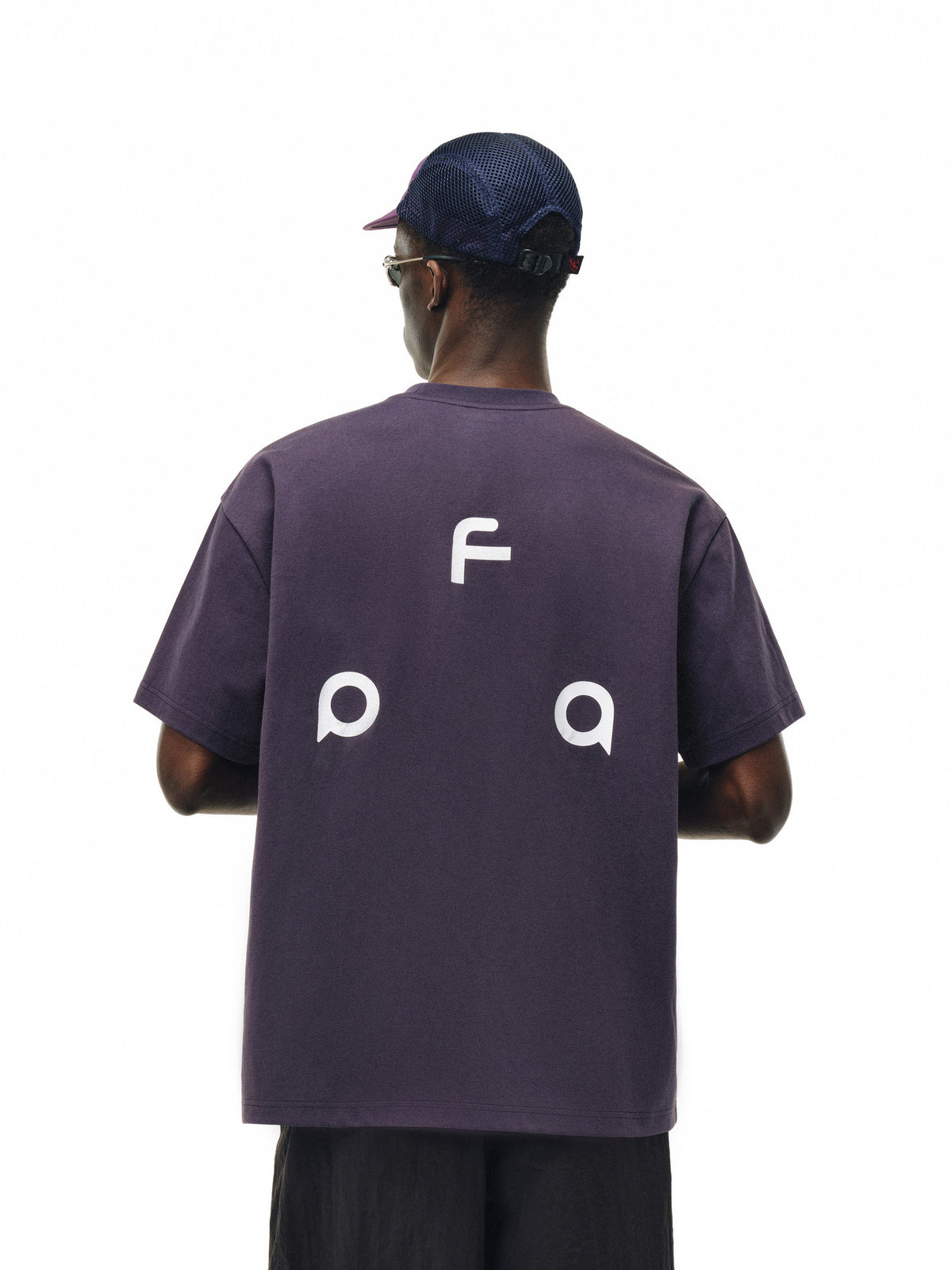 FPA Cool-Touch Anti-Dust Mite Sports Short-Sleeve T-Shirt, Chinese Streetwear Loose Round Neck Logo Casual Minimalist Half Sleeve Tee