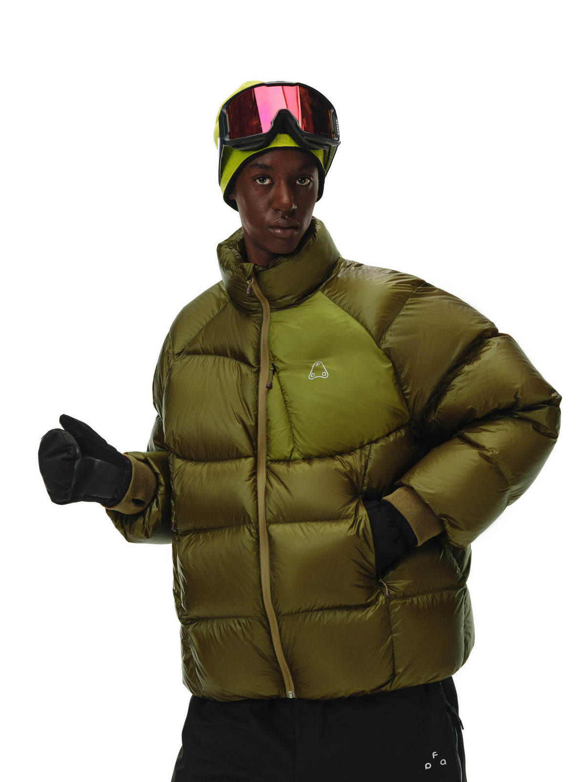 FPA800FP 95% White Duck Down Outdoor Stand Collar Down Jacket Winter Extreme Cold Warm Retro Sports Down Coat