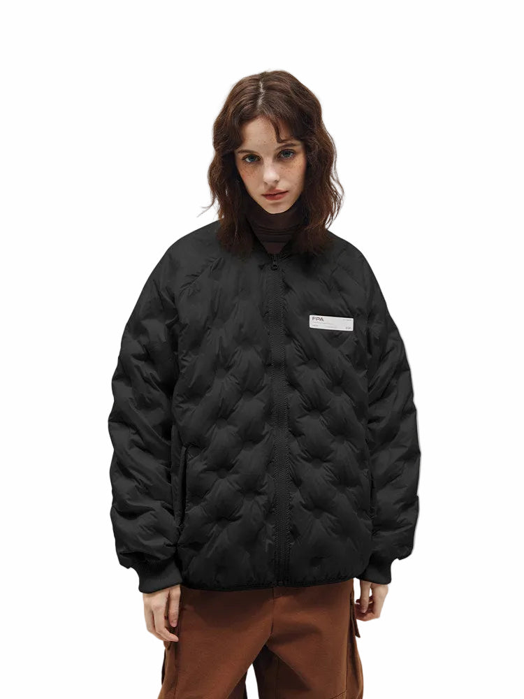 FPA Lightweight 90% White Duck Down Baseball Jacket – Chinese Streetwear Portable Down Coat