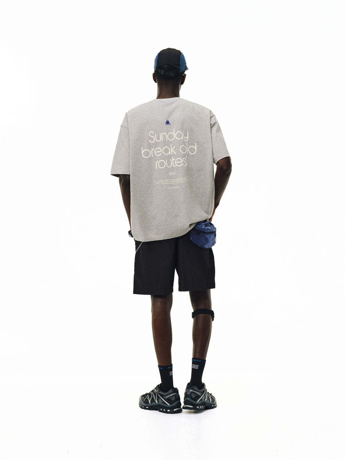 FPA Cool-Touch Ice-Skin Athletic Short Sleeve T-Shirt, Chinese Streetwear Trendy Crew Neck Unisex Loose Fit Summer Tee