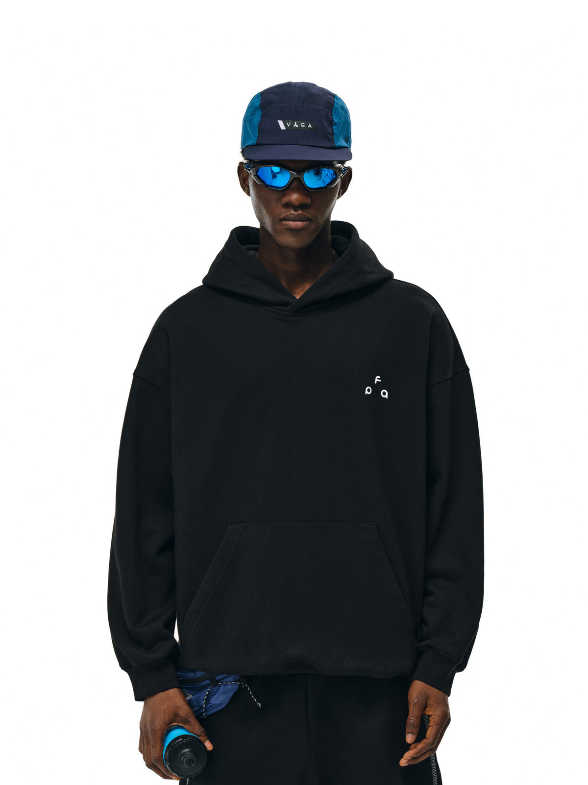 FPA Warm Fleece Hooded Sweatshirt - Chinese Streetwear Trend, Heavyweight, Spring/Fall, Unisex Couple Hoodie