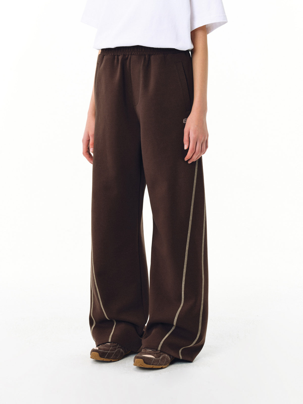 FPA Air Layer Hasso Line Sports Deconstructed Curve-Leg Pants Spring/Autumn Chinese Streetwear American Retro Loose Wide-Leg Trousers