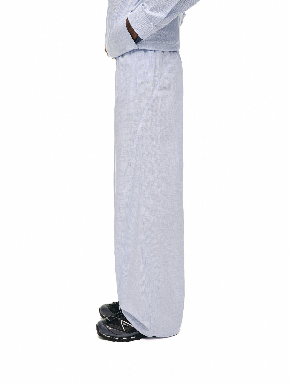 FPA Fine Grid High-Density Casual Pants Set - Spring/Autumn Loose Straight-Leg Unisex Versatile Athletic Pants