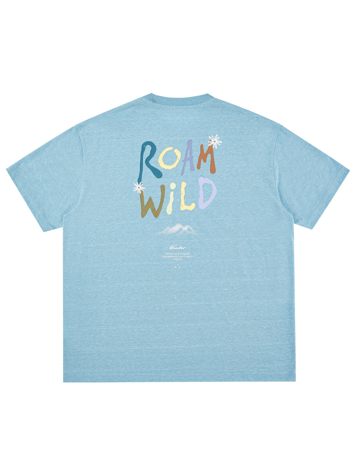 FPA Mountain Wander Summer Short Sleeve T-Shirt – Cool-Touch Crew Neck Casual Outdoor Tee for Men and Women