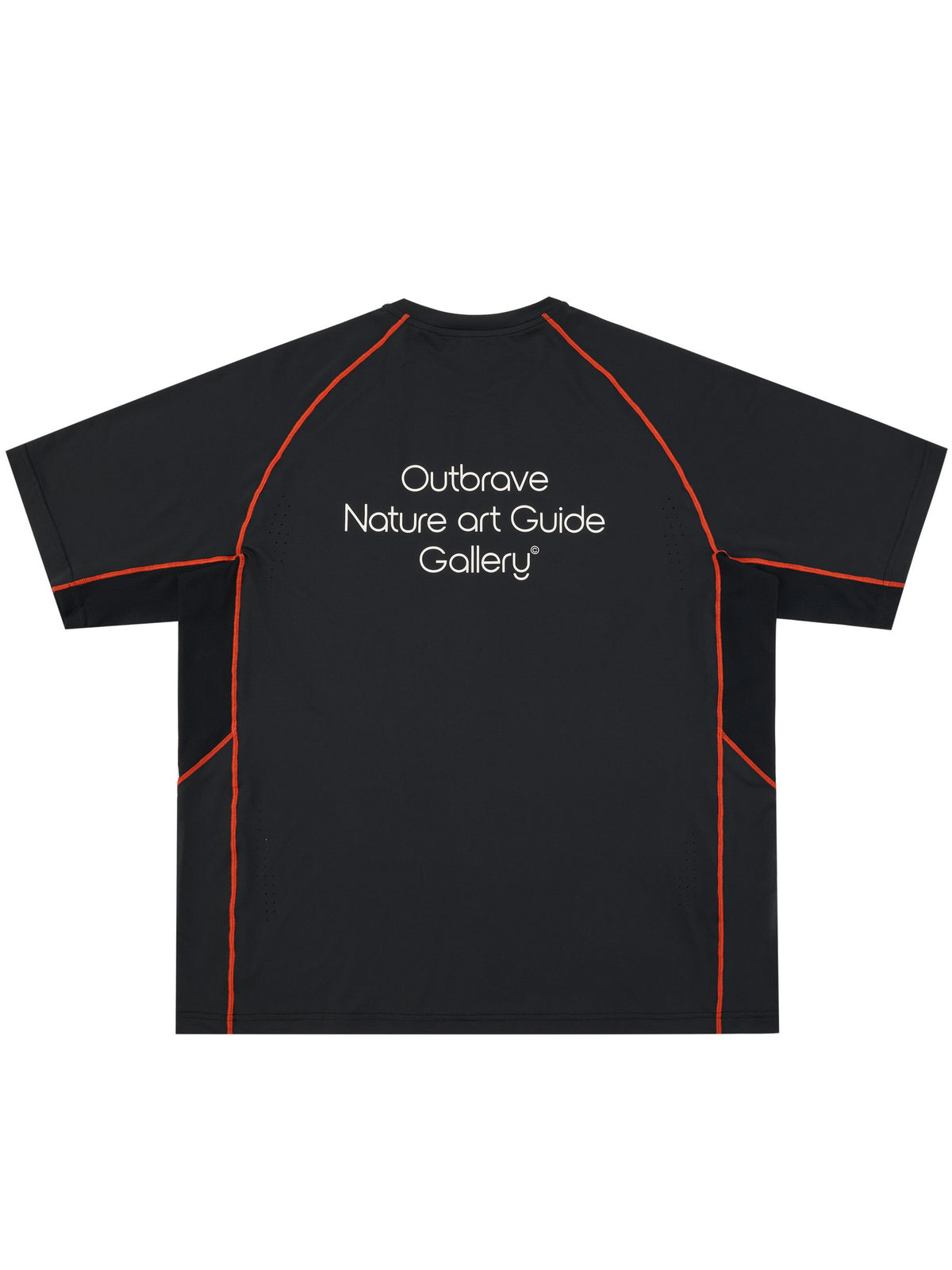 FPA Color-Block Stitching Breathable Paneled Short Sleeve Outdoor Sports Fitness Quick-Dry Cool Touch Round Neck Couple T-Shirt for Men