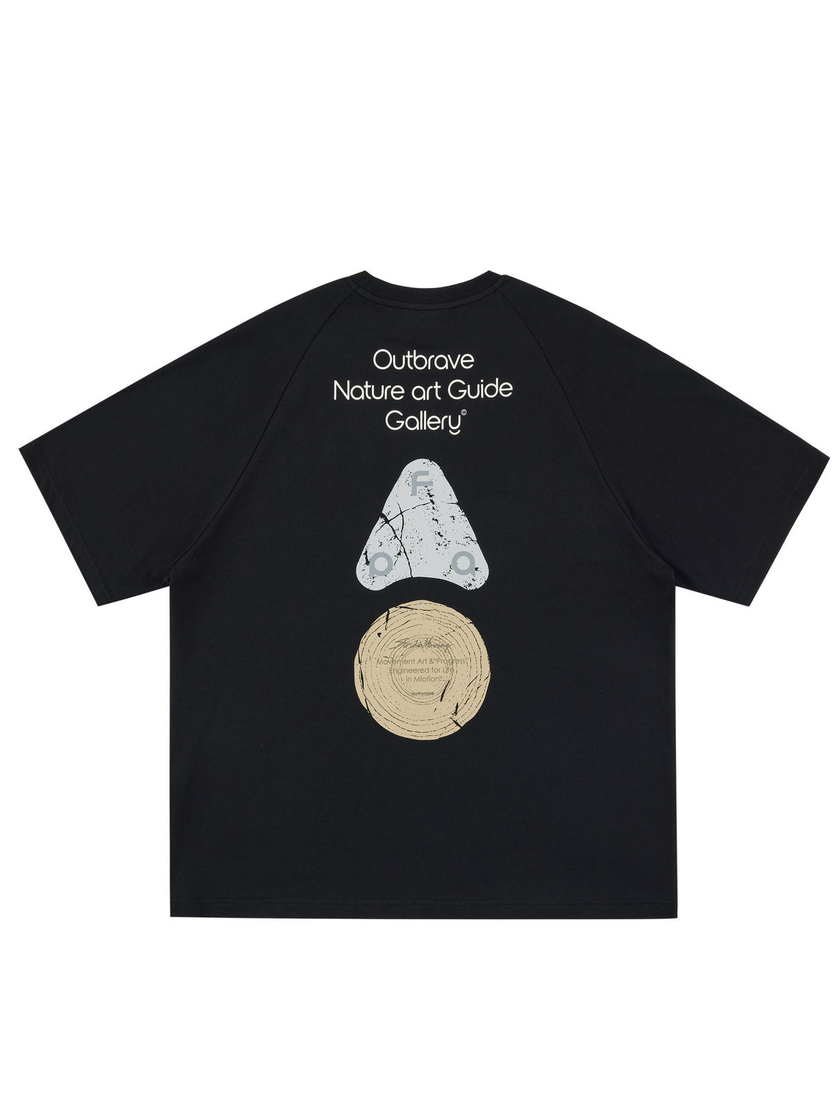 FPA Natural Elements Triangle Graphic Short Sleeve T-Shirt for Outdoor Sports, Quick-Dry Cool Touch Crew Neck Tee