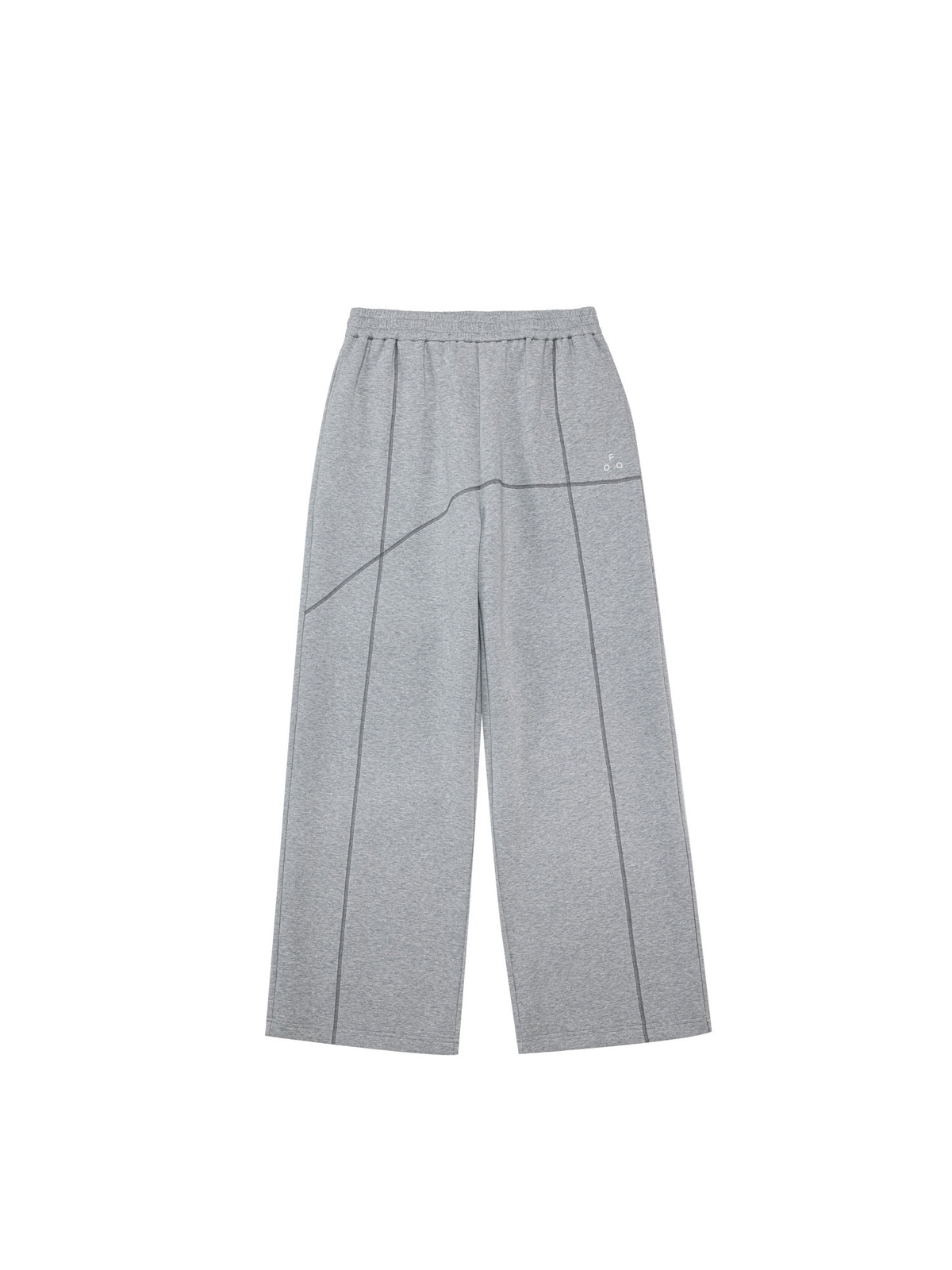FPA Thermostatic Anti-Pilling Air Layer Space Cotton Sweatpants Straight-Leg Loose High-Design Casual Pants for Men