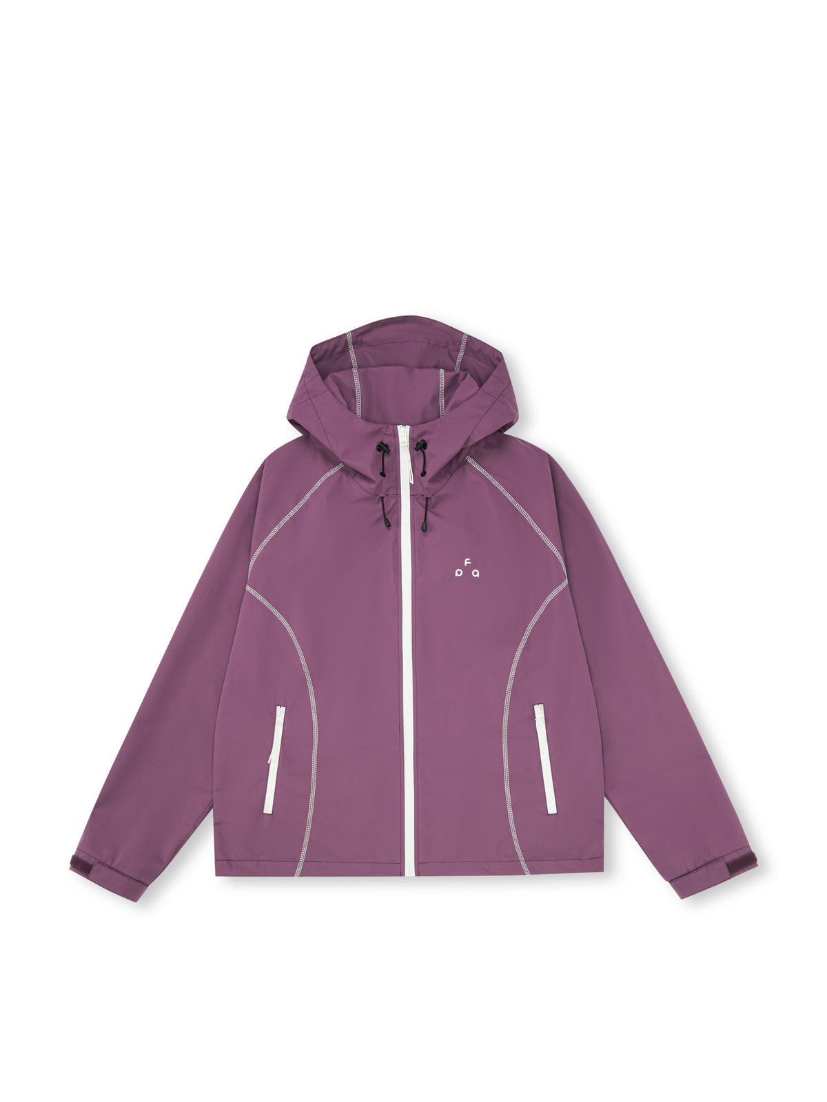FPA Teflon Three-Proof Contrast Color Hardshell Jacket - Chinese Streetwear Outdoor Windbreaker Couple Jacket