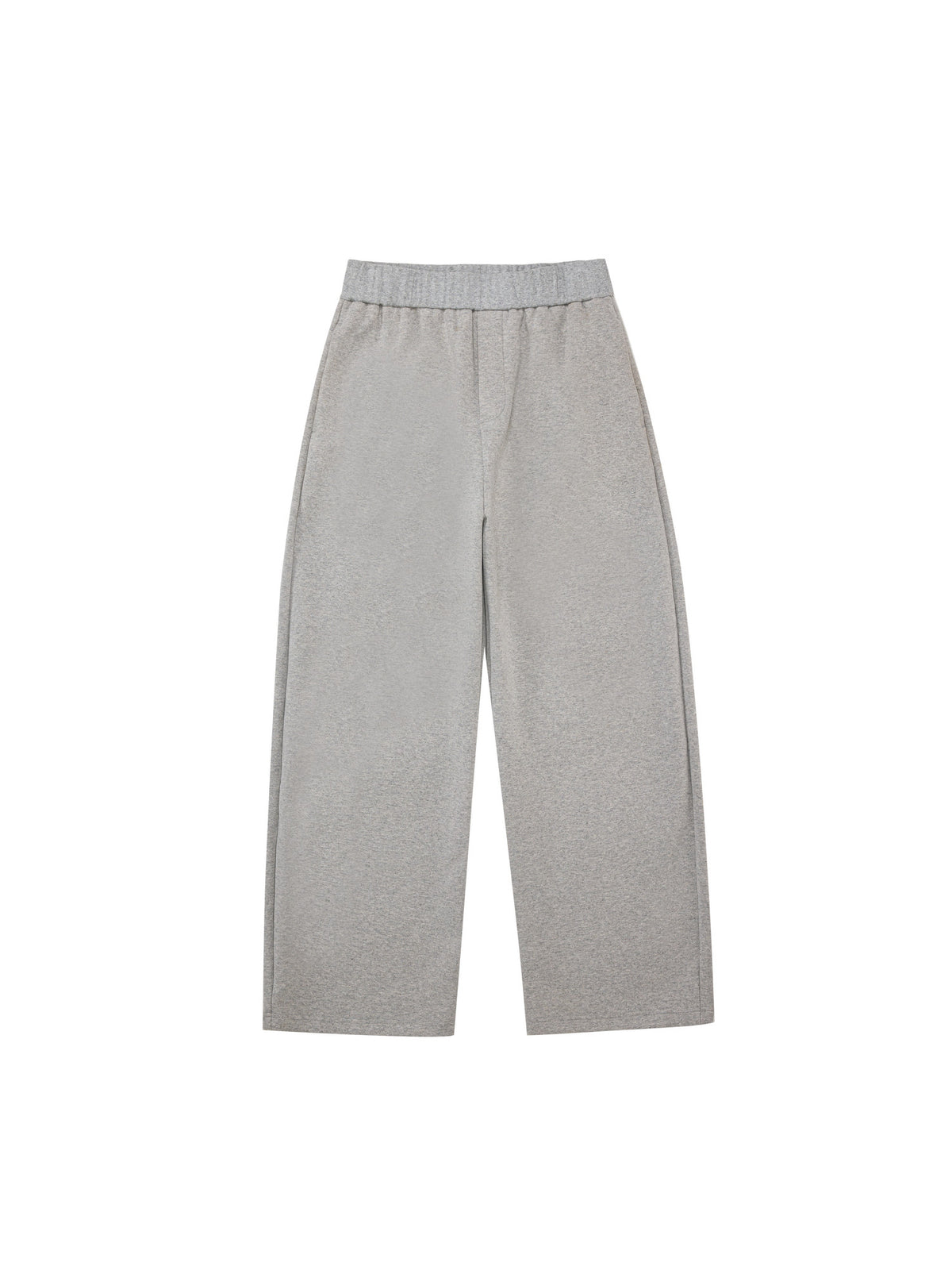 FPA Curved Sweatpants Knitted Textured Fleece Lounge Pants Straight Wide Leg Casual Basic Premium Versatile Trousers