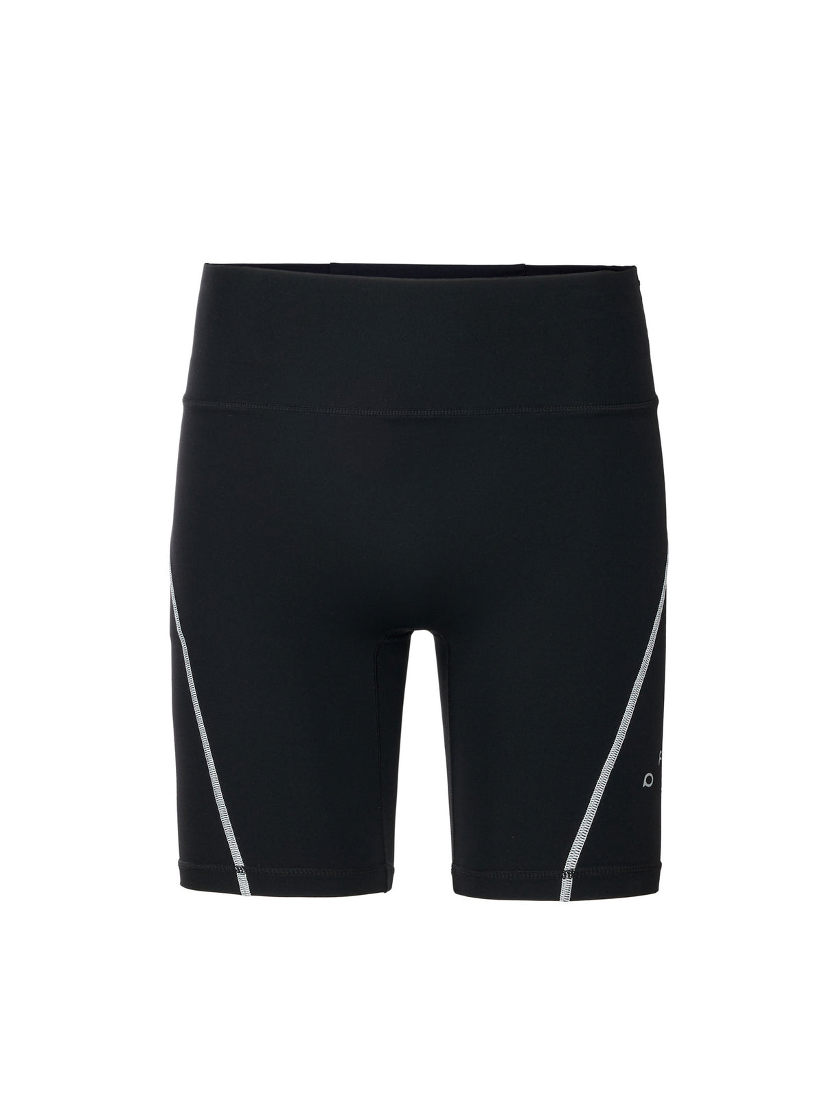 FPA Women's Outdoor Running Fitness Yoga Compression Shorts with Logo Seam Lines - Form-Fitting Base Layer Shorts