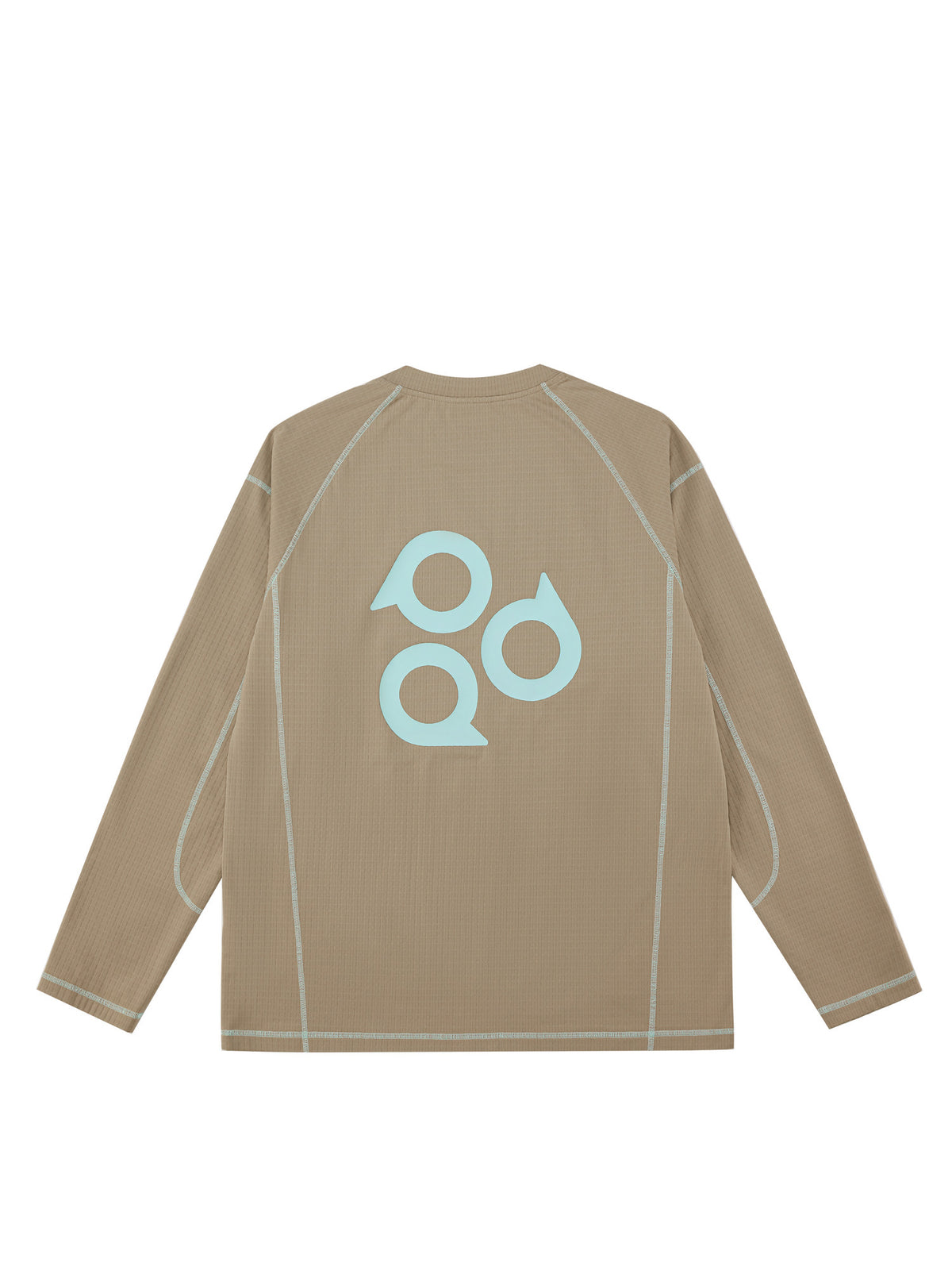 FPA Moisture-Wicking Color-Block Long-Sleeve Sports Tee – Chinese Streetwear Outdoor Couple Round Neck Loose Casual Spring T-Shirt