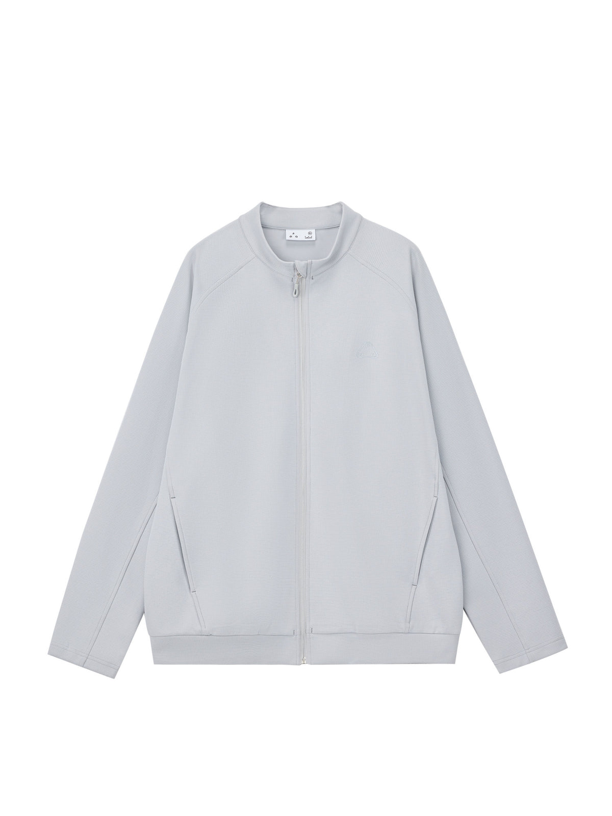 FPA Color-Block Logo Stand Collar Zip-Up Hoodie Sweatshirt for Men and Women, Casual Spring/Fall Jacket
